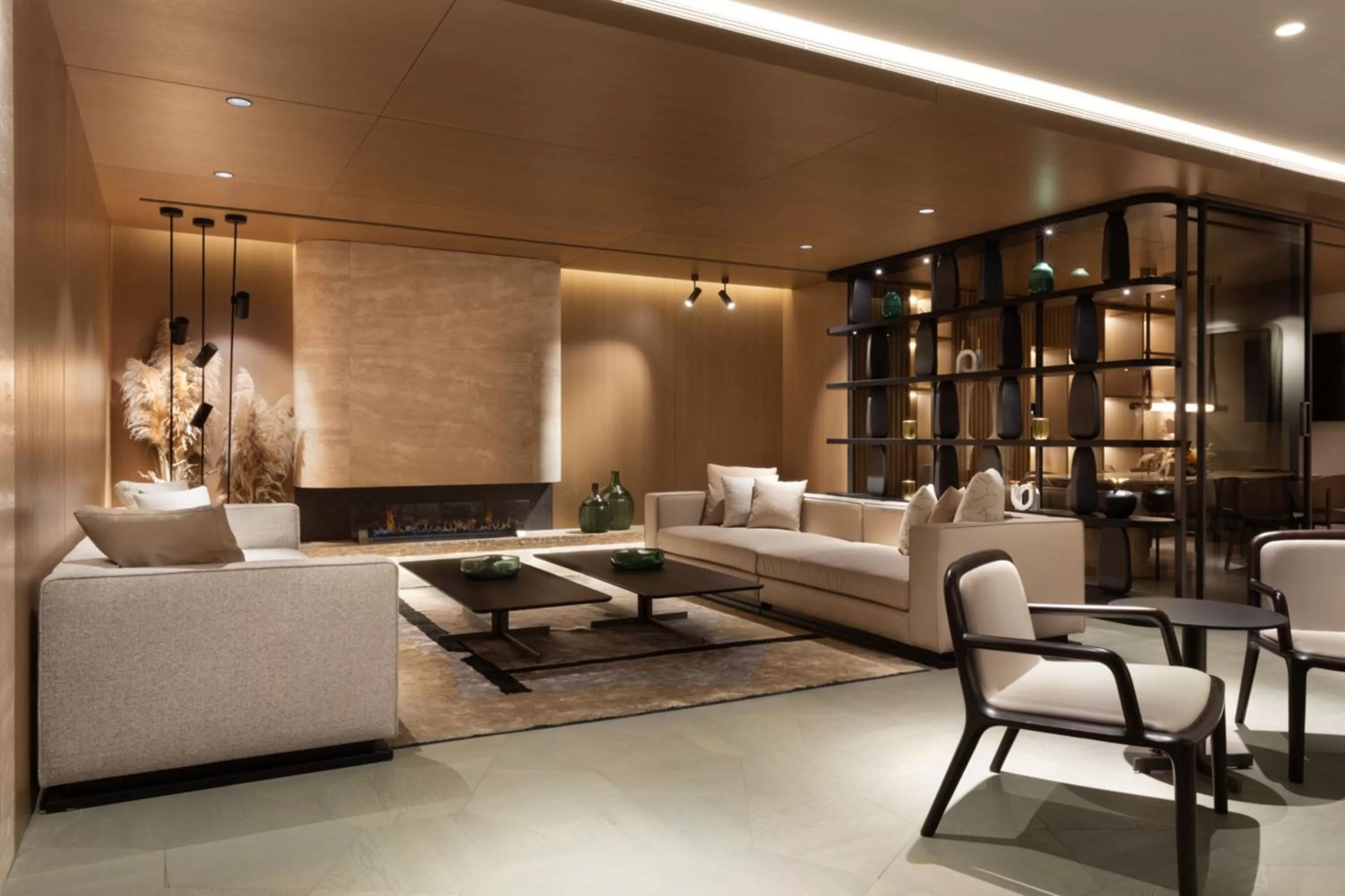 Living room in Marriott Executive Apartments Istanbul Fulya