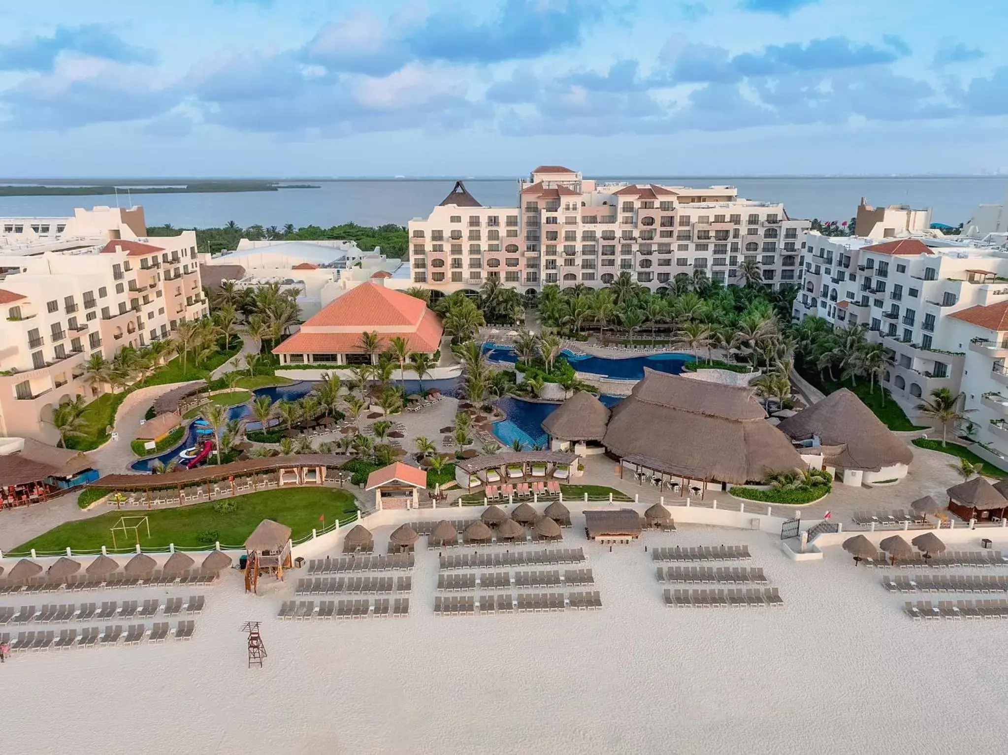 Property building, Bird's-eye View in Fiesta Americana Condesa Cancun - All Inclusive