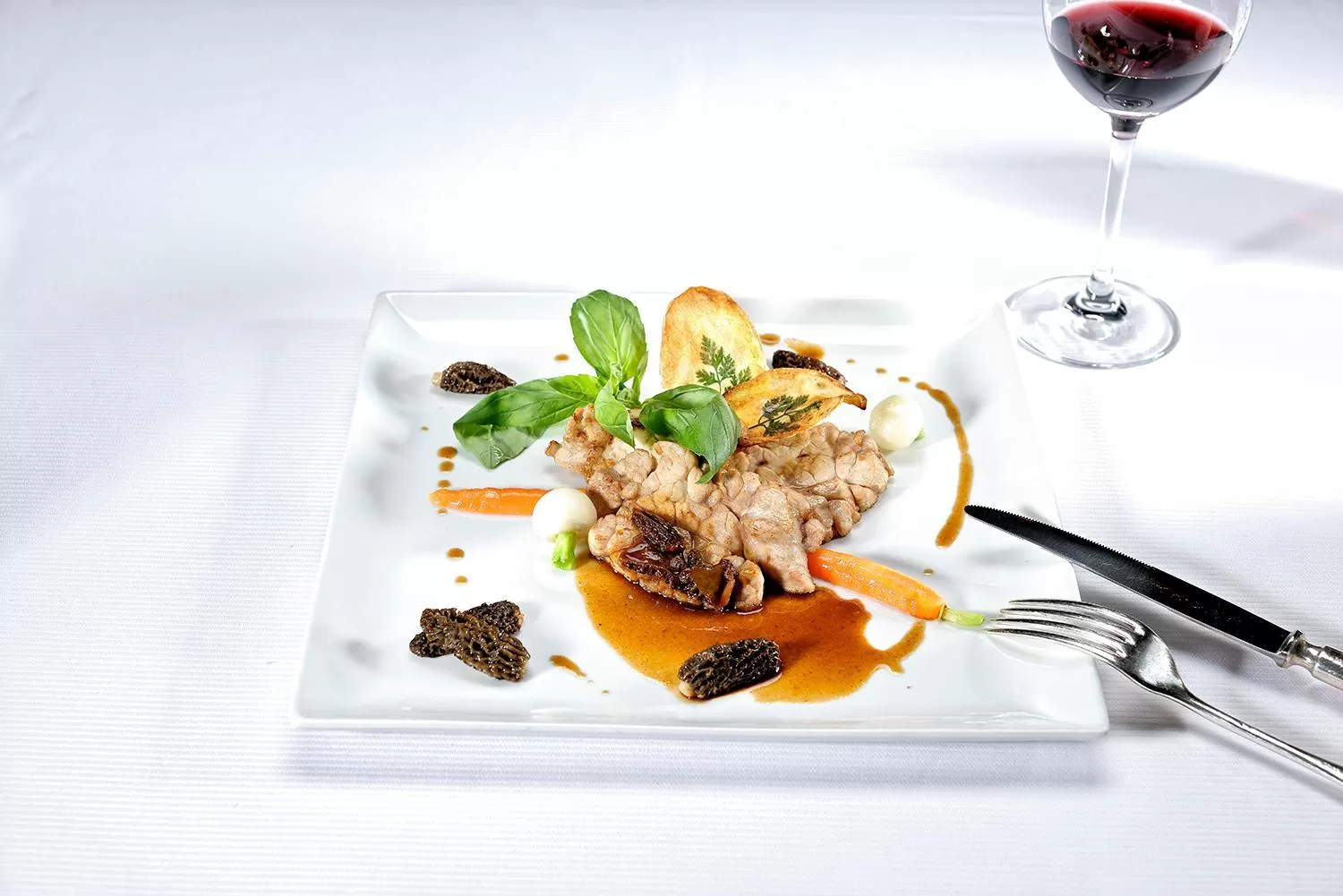 Restaurant/places to eat in Romantik Hotel Mont Blanc au Lac