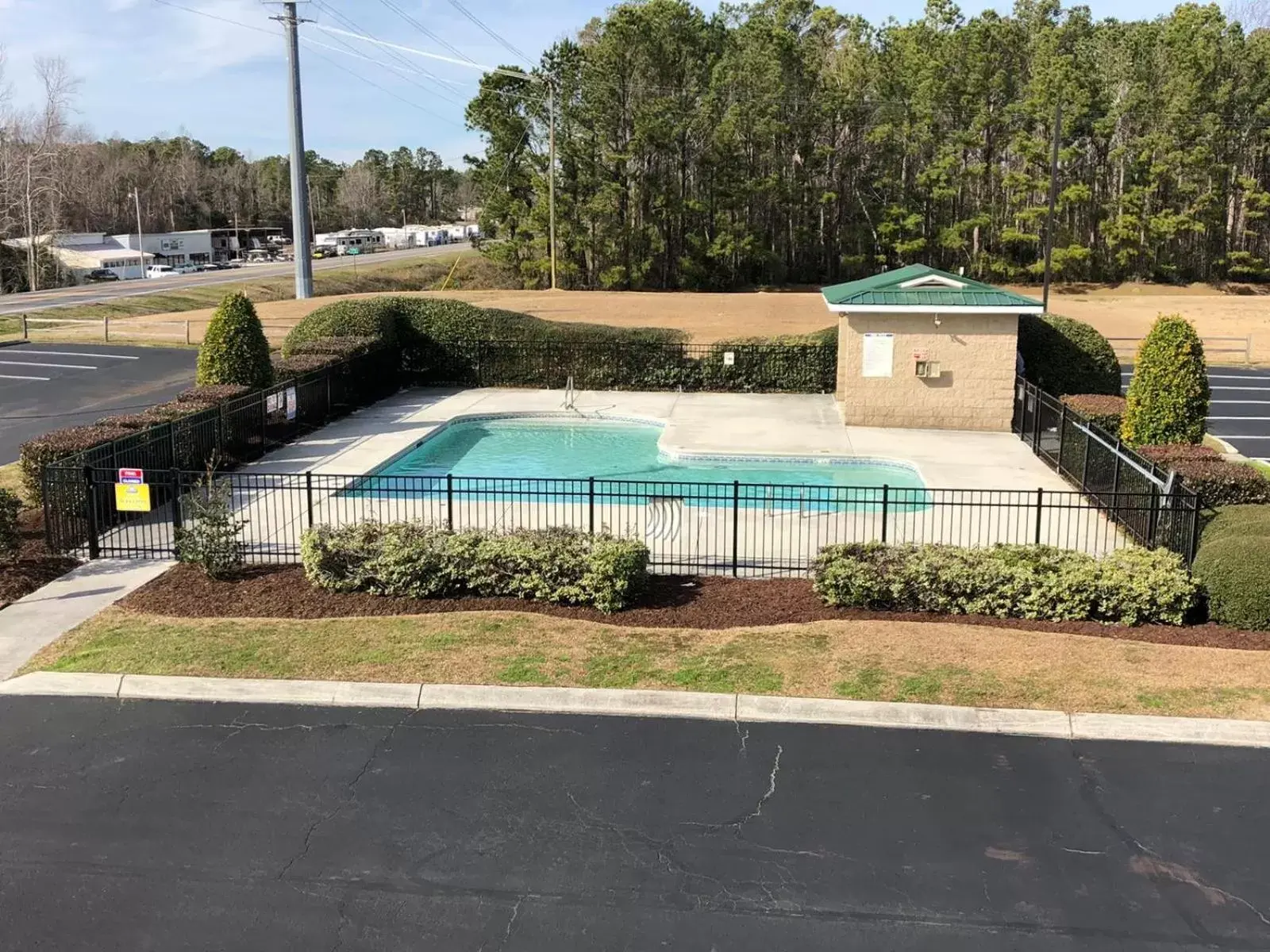 Swimming pool, Pool View in Days Inn by Wyndham Cape Carteret