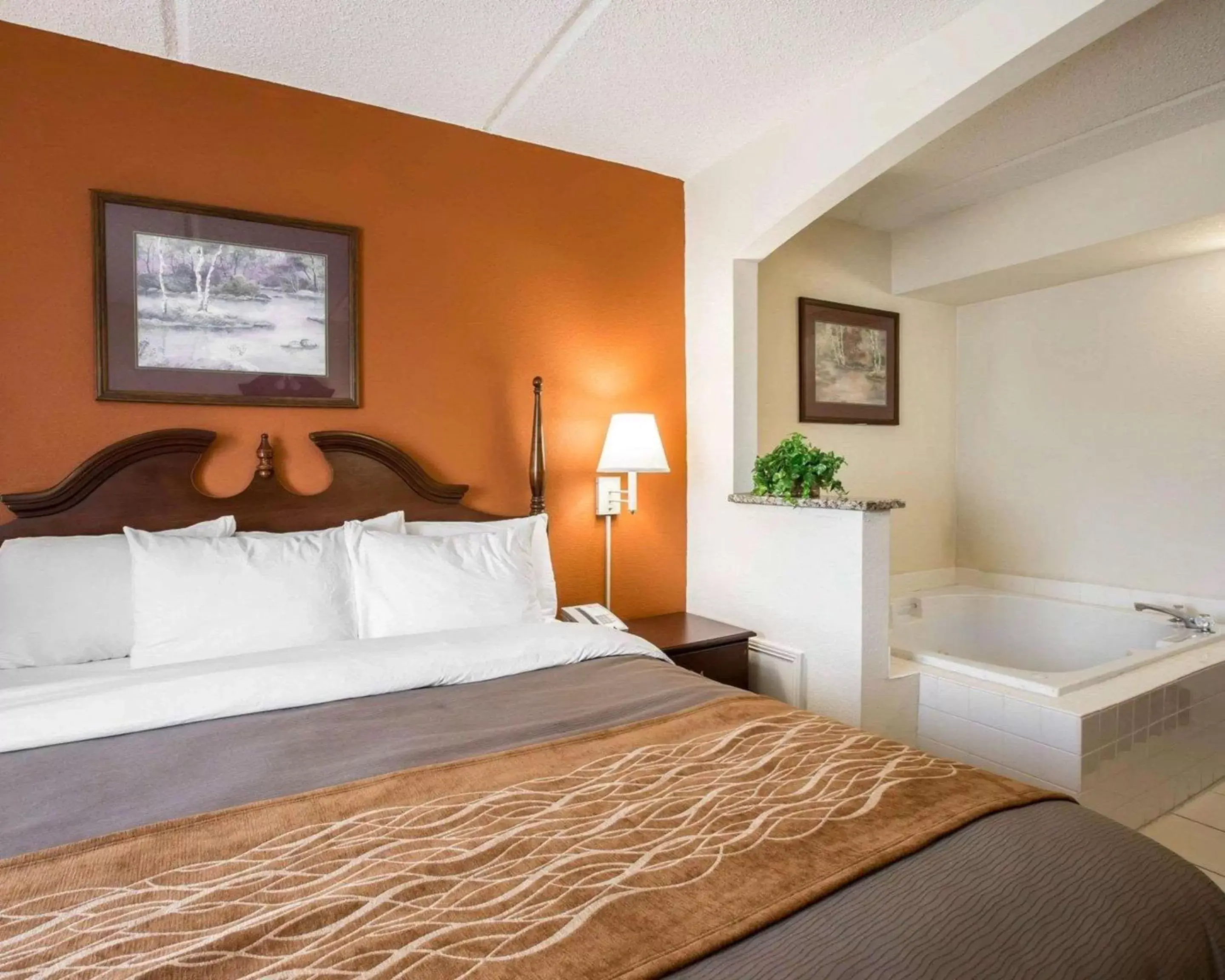 Bedroom, Bed in Comfort Inn & Suites at I-85