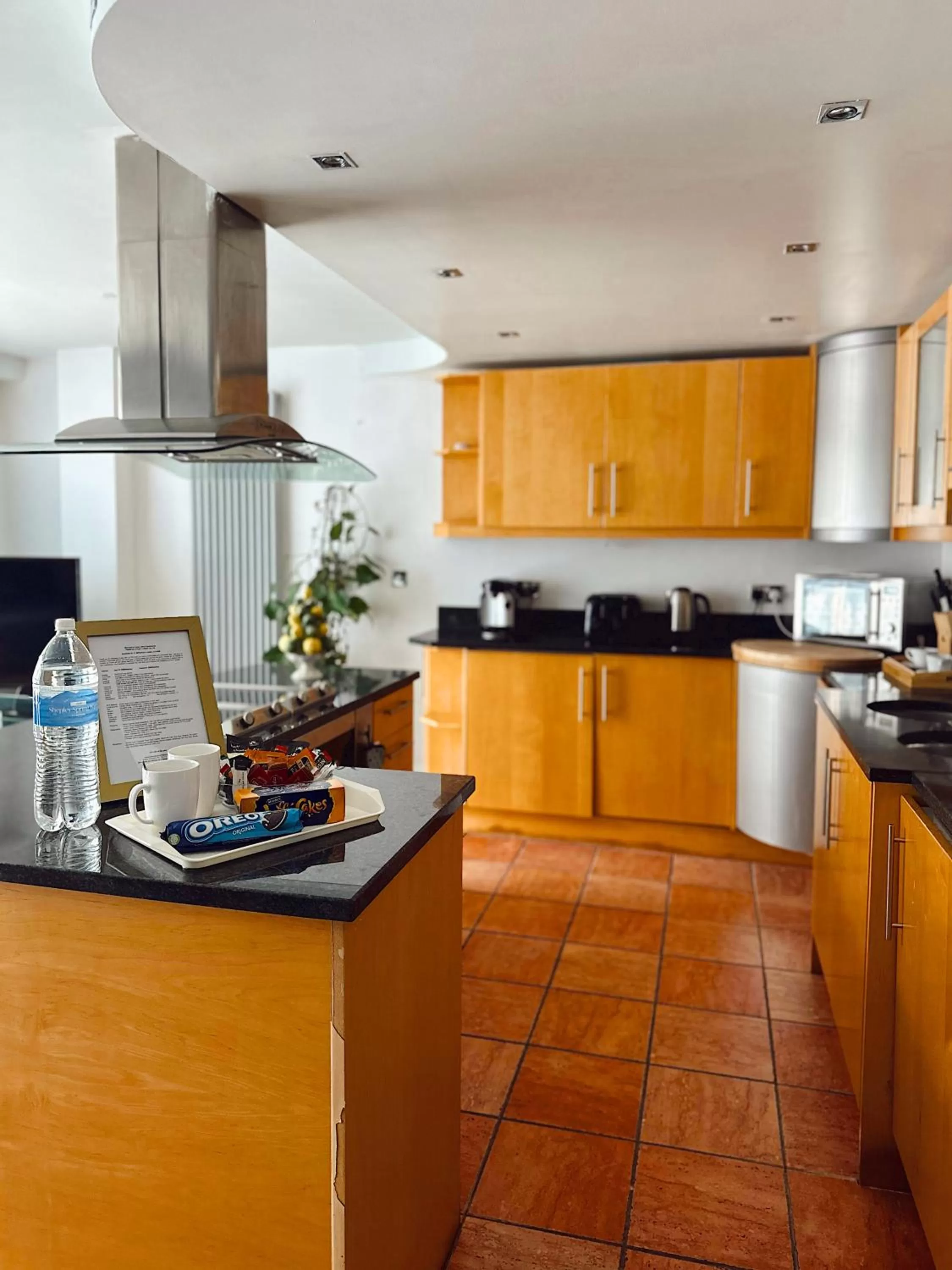 kitchen in Canary Wharf - Luxury Apartments