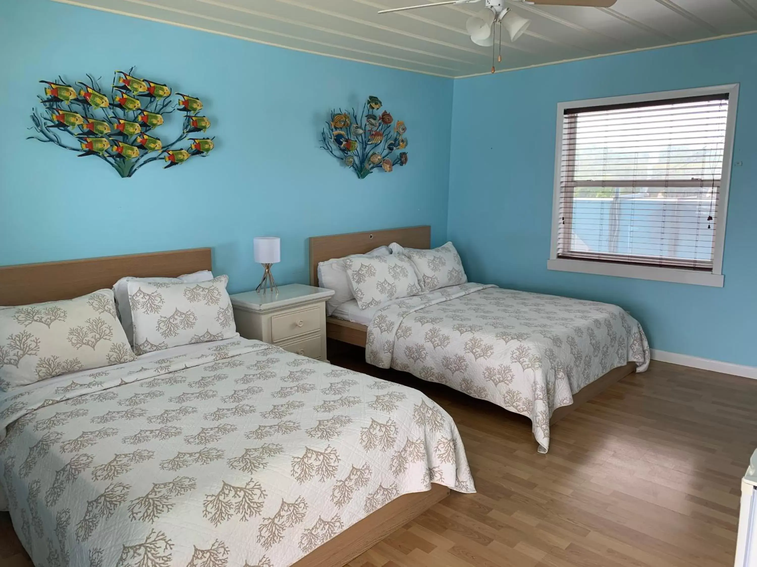 Double Room with Two Double Beds and Sea View in Snappers Key Largo Double Room with Two Double Beds and Sea View in Snappers Key Largo
