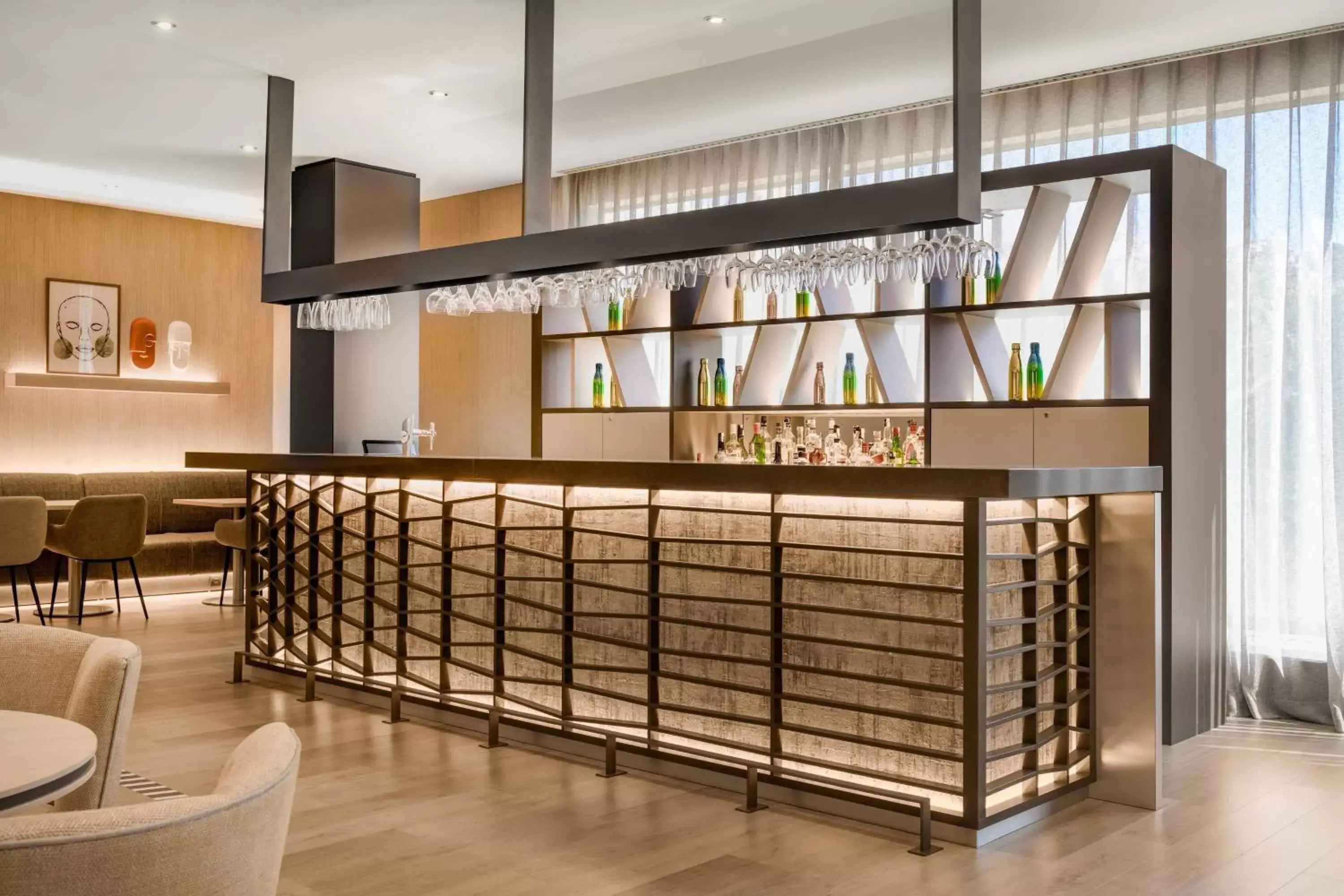 Lounge or bar, Lobby/Reception in AC Hotel Tarragona by Marriott