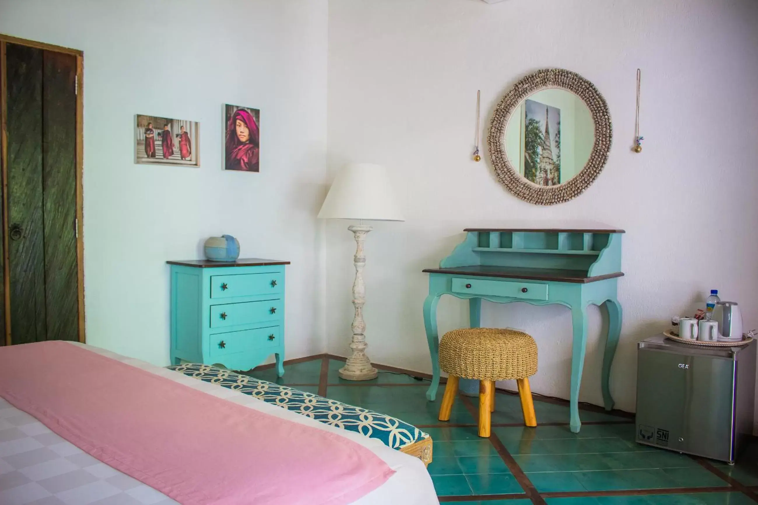 Decorative detail, Bed in Sunrise Resort Decorative detail, Bed in Sunrise Resort