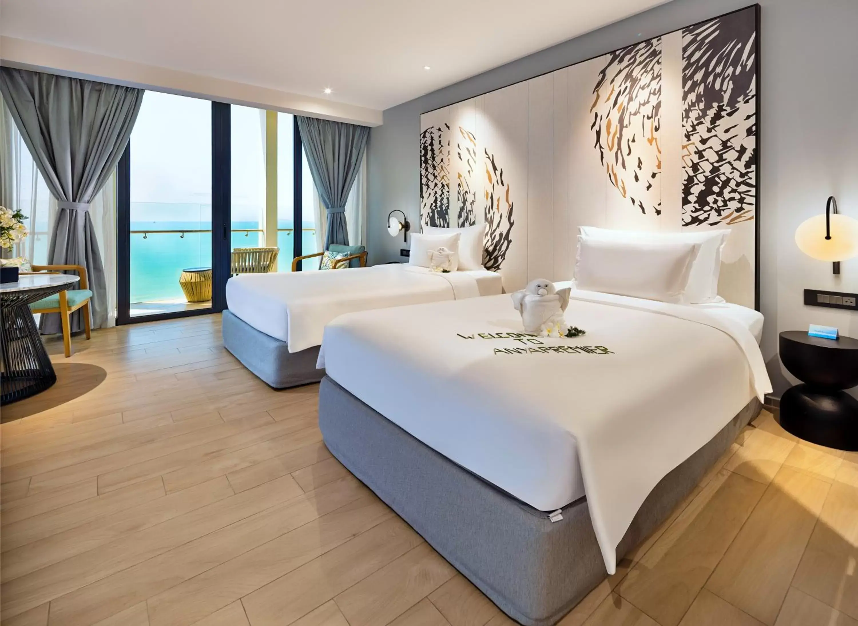 Bedroom, Bed in Anya Premier Beachfront Hotel Quy Nhon Bedroom, Bed in Anya Premier Beachfront Hotel Quy Nhon