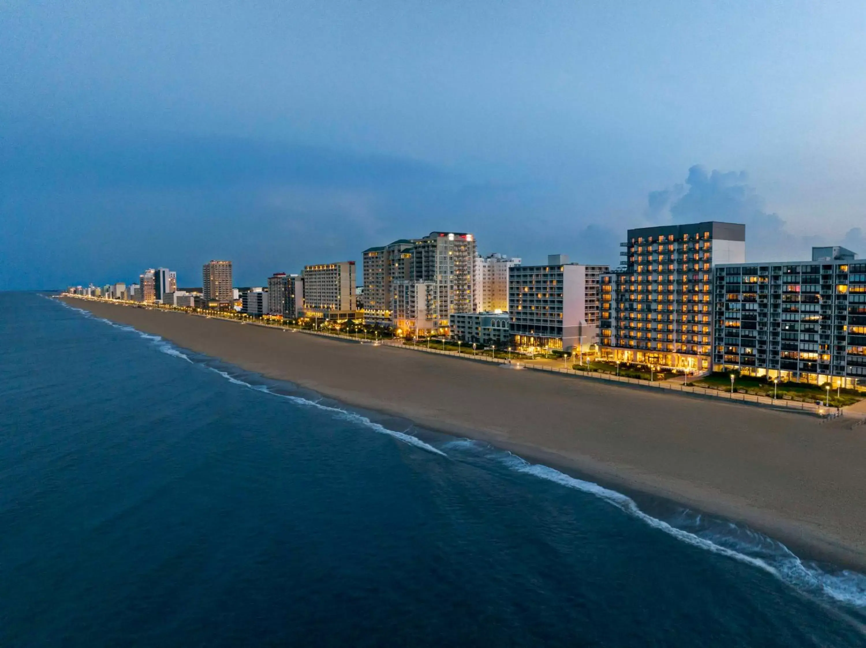 Beach in Hyatt Place Virginia Beach Oceanfront