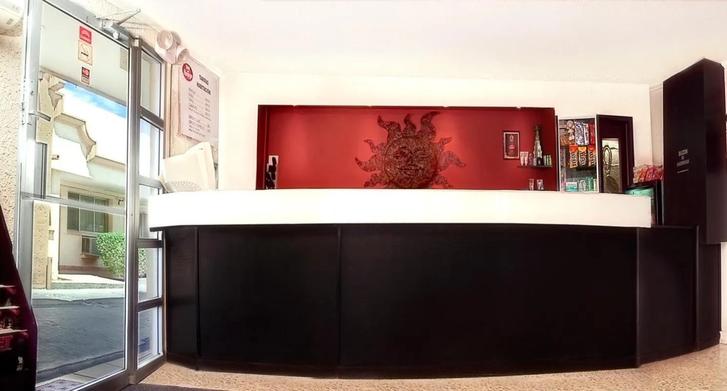 Lobby or reception in Hotel Flamingo