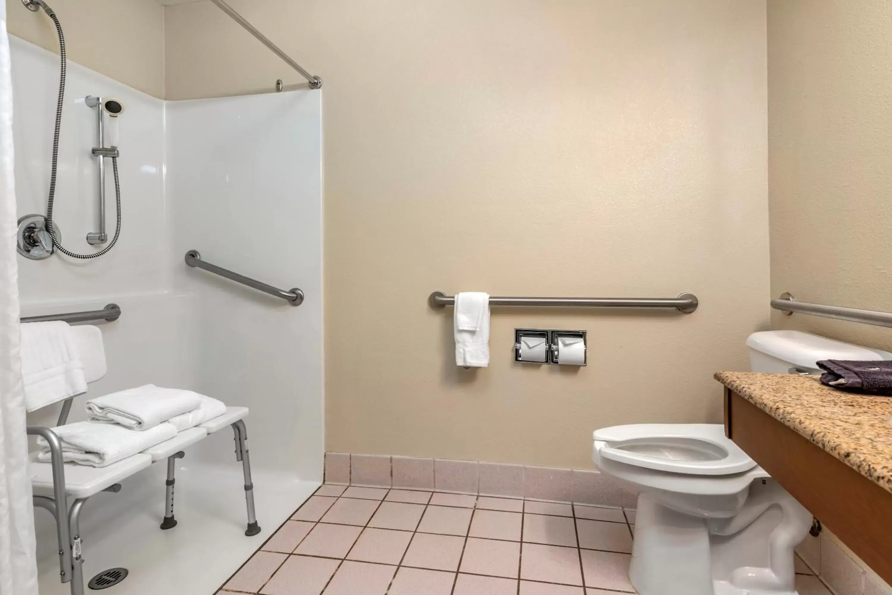 Bathroom in Comfort Suites
