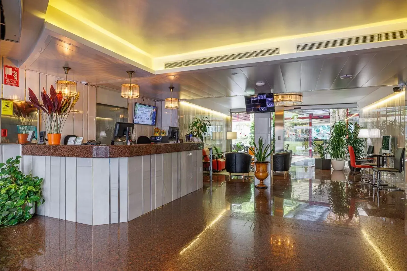Lobby or reception, Lobby/Reception in Hotel Ronda Lesseps