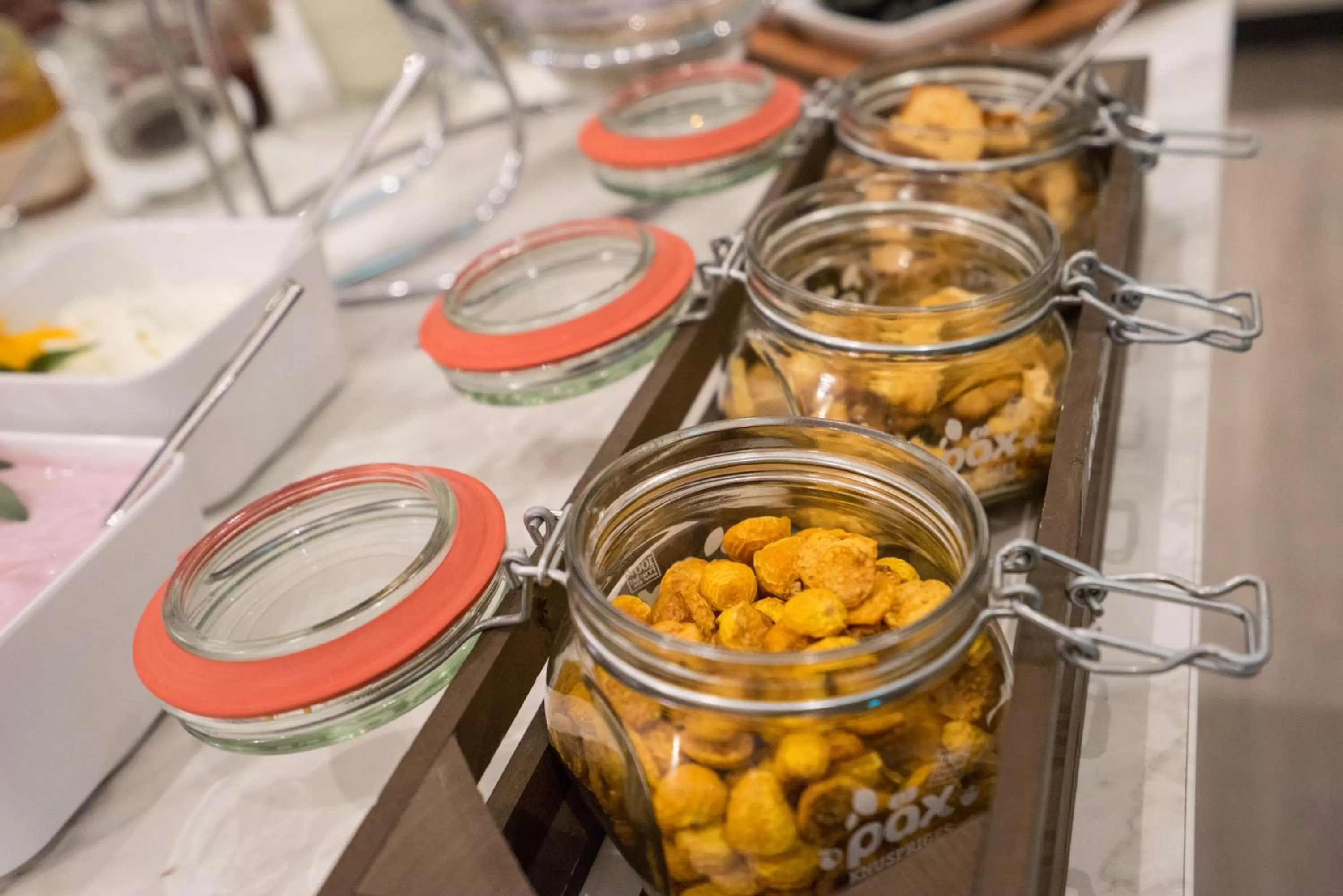 Buffet breakfast in Ruhr Inn Hotel