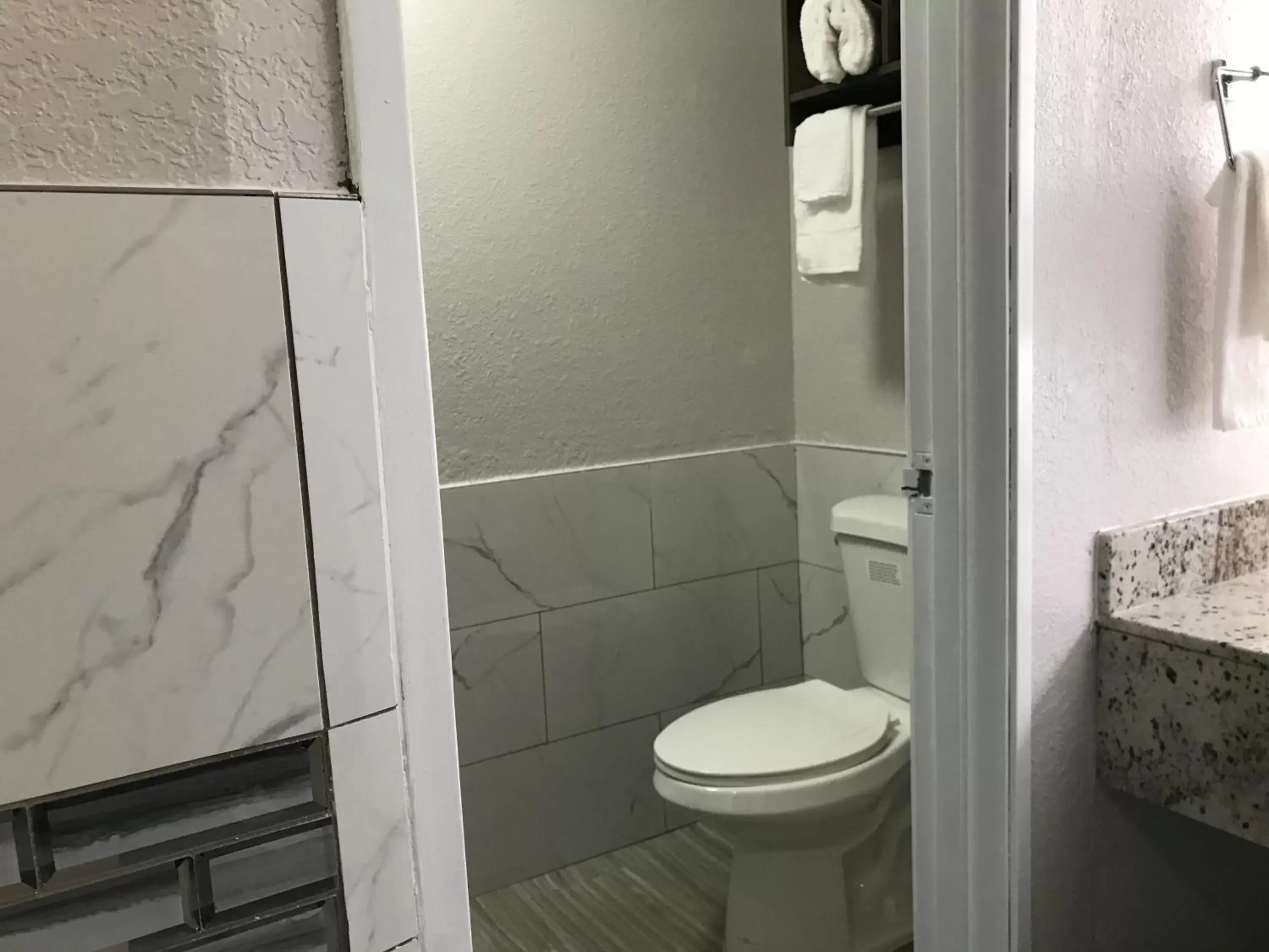 Bathroom in HomeTown Inn