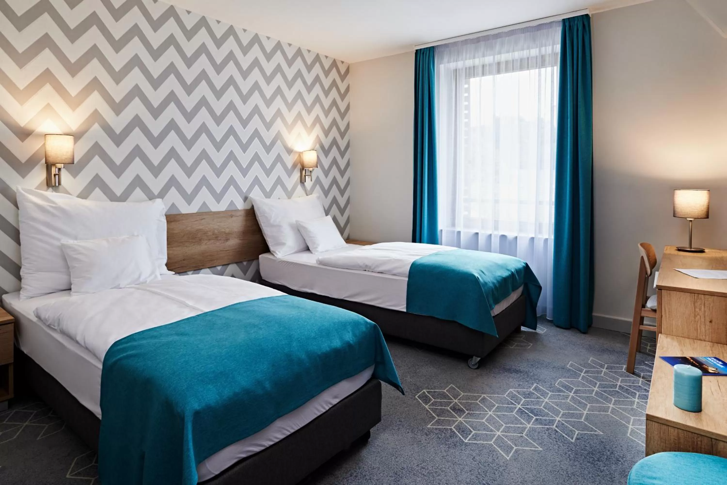 Bed in Hotel Adalbert Szent Tamás ház