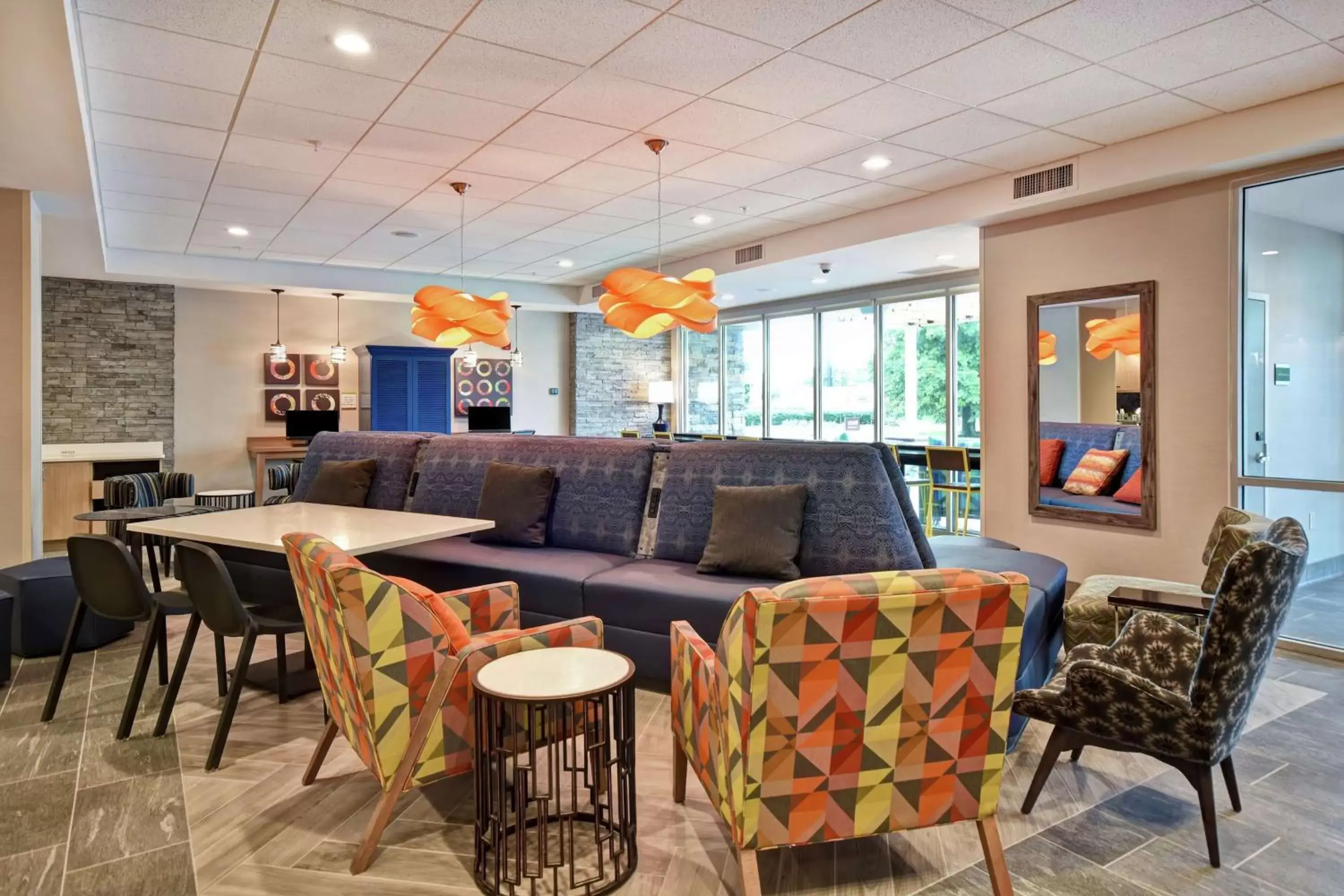 Lobby or reception, Restaurant/Places to Eat in Home2 Suites By Hilton Georgetown