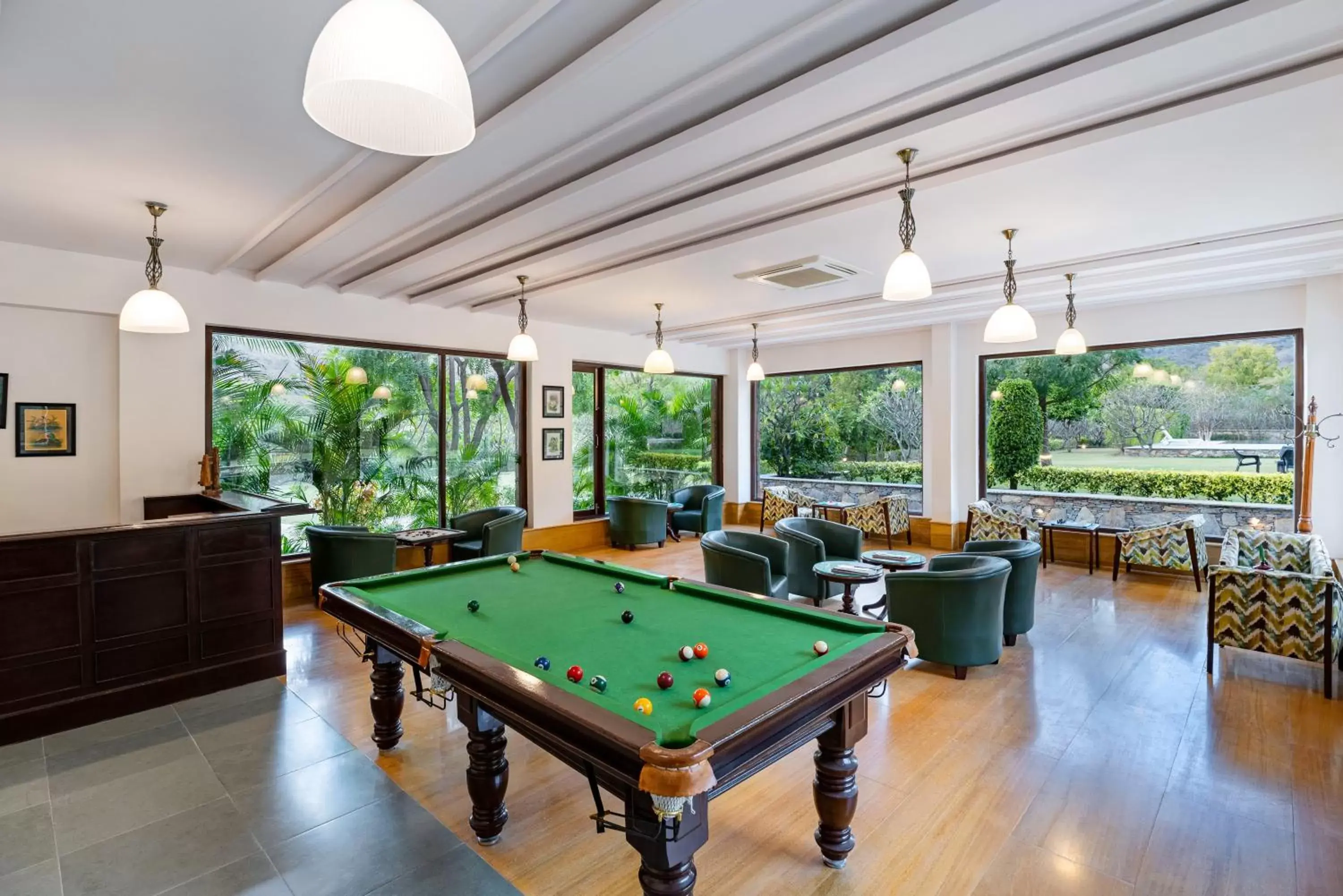 Property building, Billiards in Anandam - A Luxury Resort in Udaipur