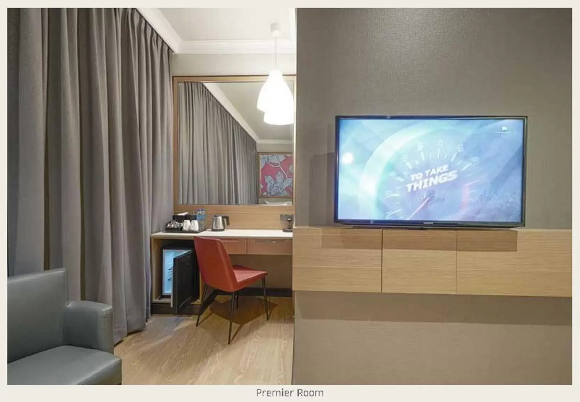 TV and multimedia, TV/Entertainment Center in Hotel Bencoolen at Hong Kong Street
