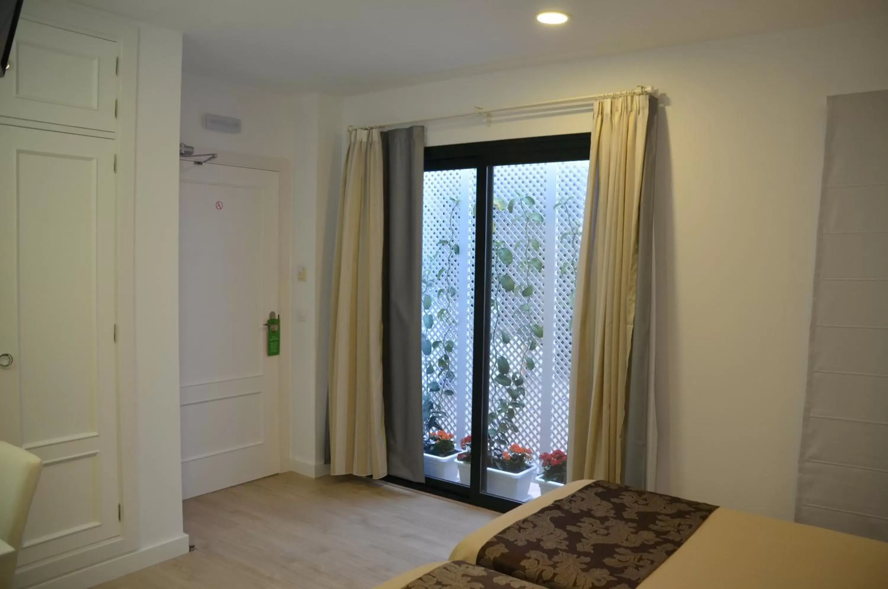 Bed in Hotel Doña Lina Bed in Hotel Doña Lina