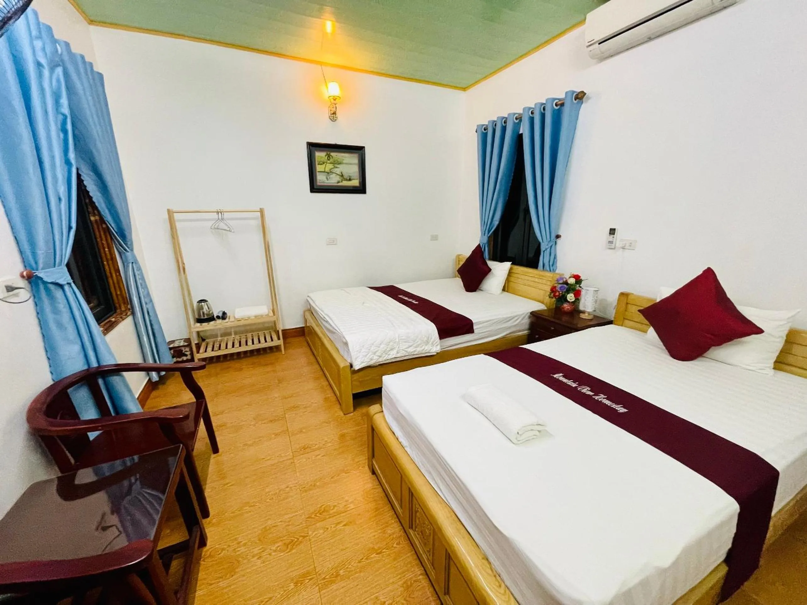 Bed in Tam Coc Mountain View Homestay