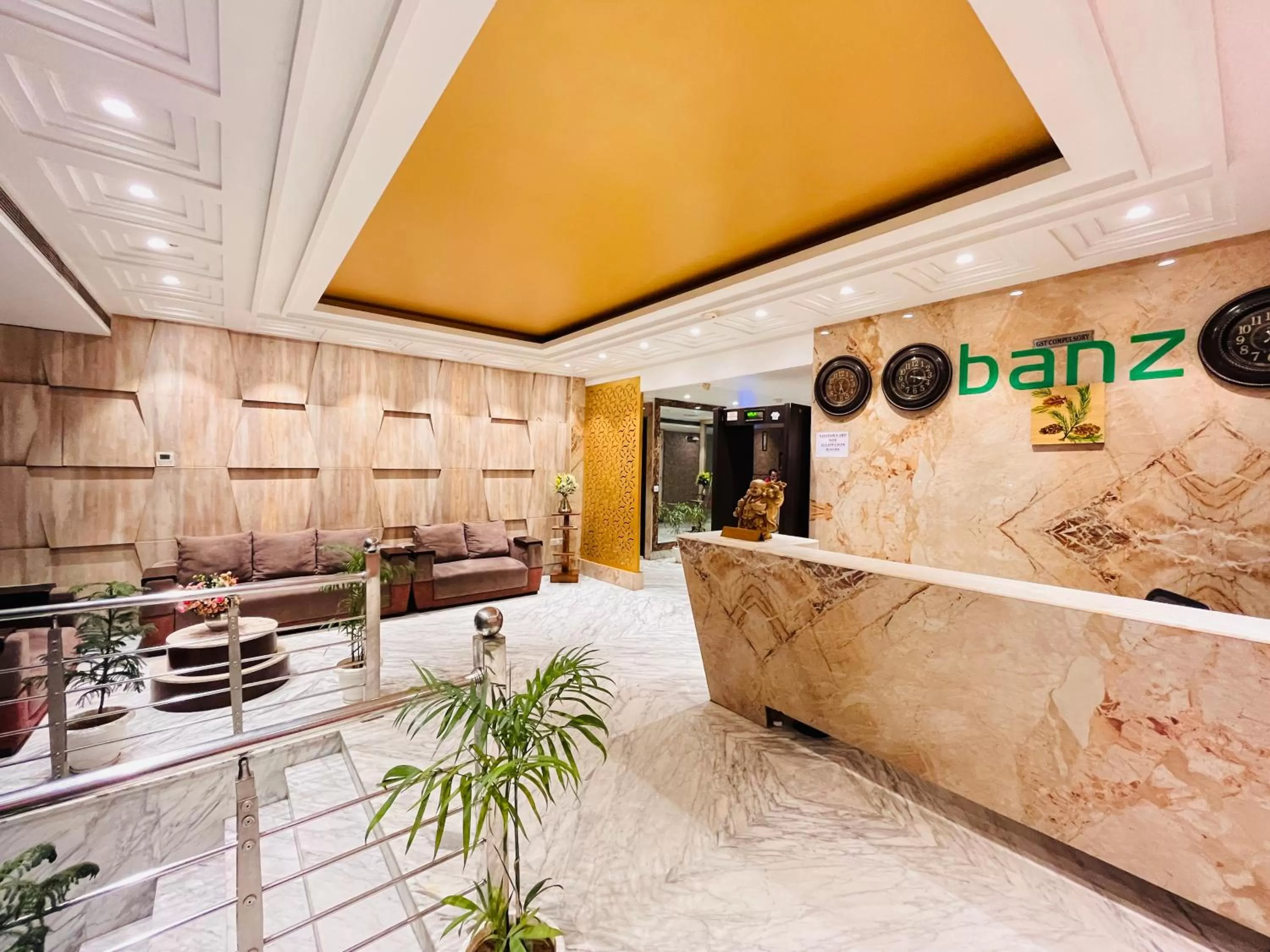 Property logo or sign in Hotel Banz near Delhi Airport