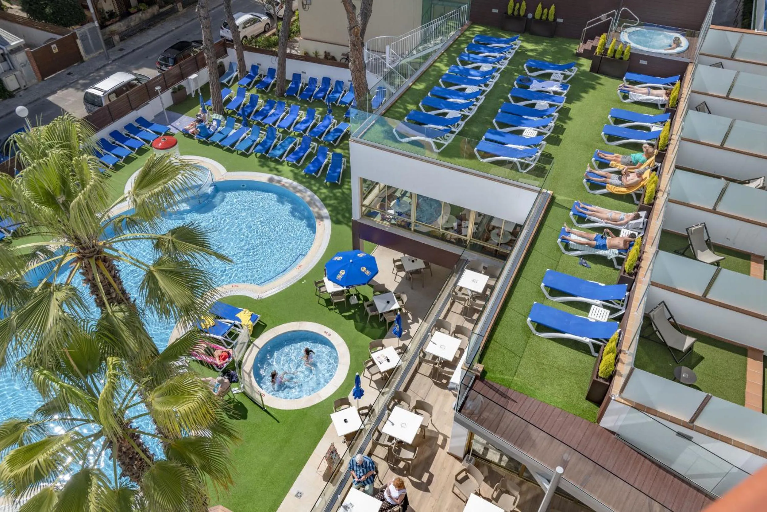 Bird's eye view in GHT Costa Brava & Spa