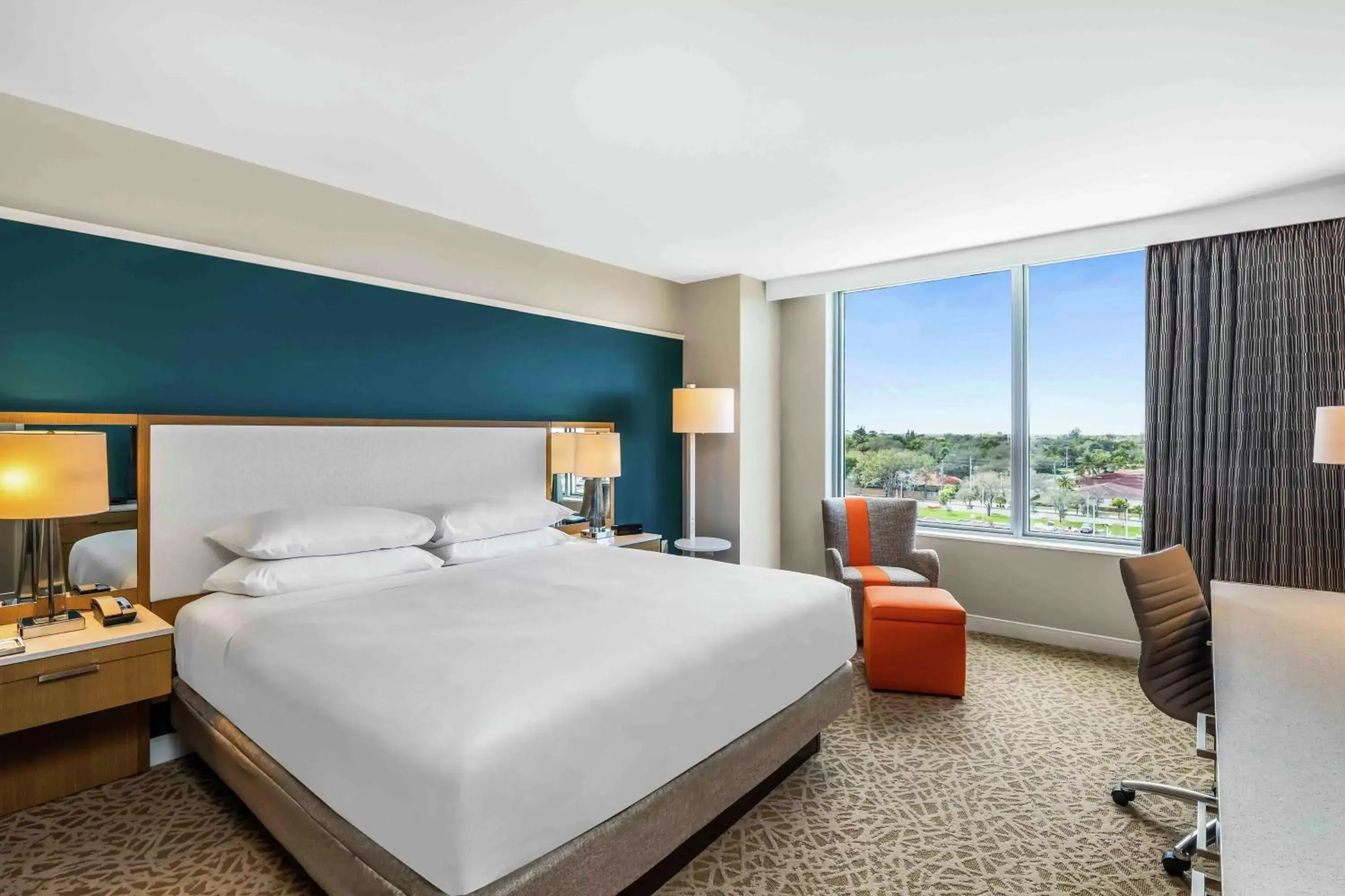 Bed in Hilton Miami Dadeland Bed in Hilton Miami Dadeland