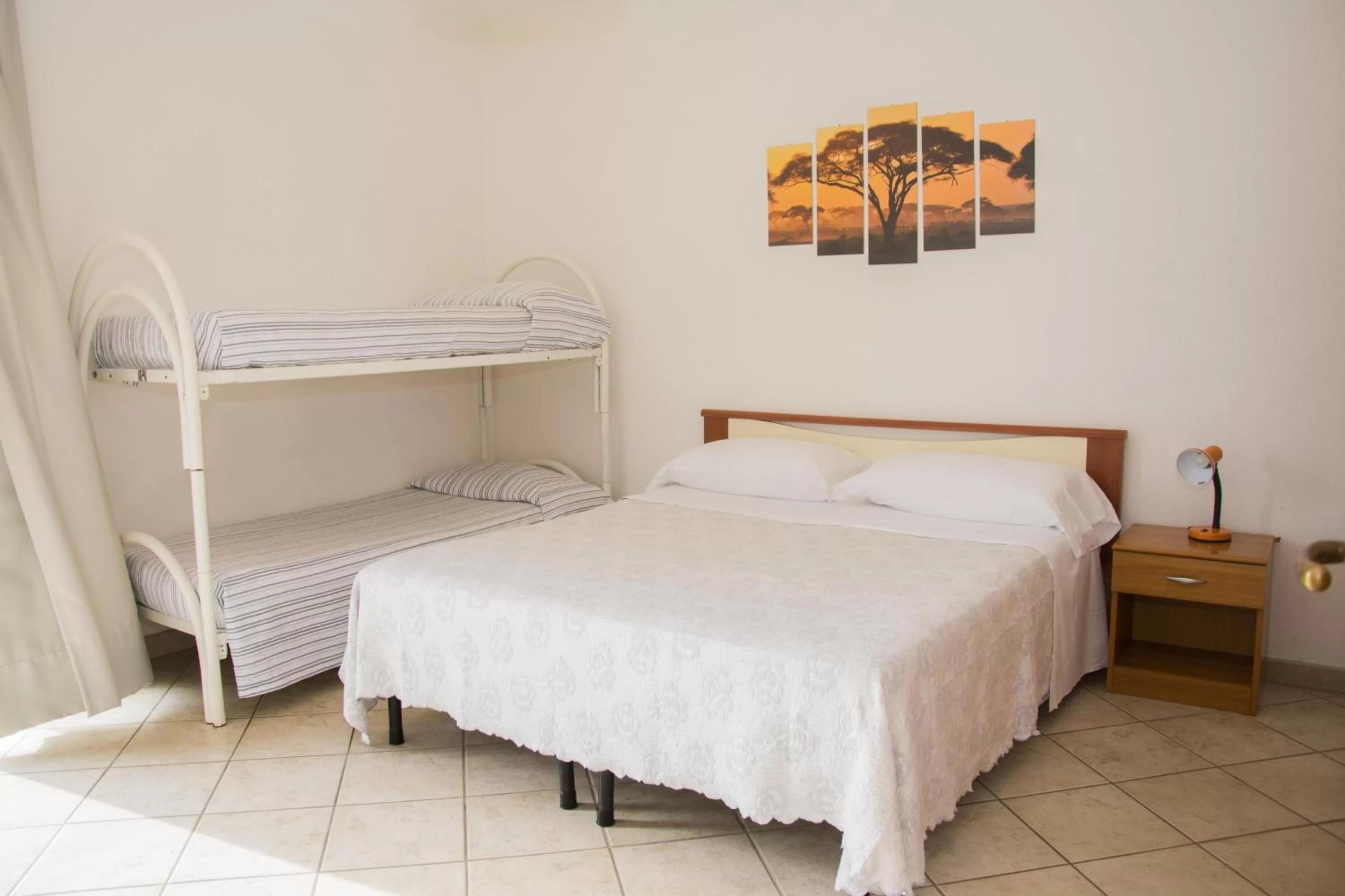 Bedroom, Bed in Pensione Villa Mena