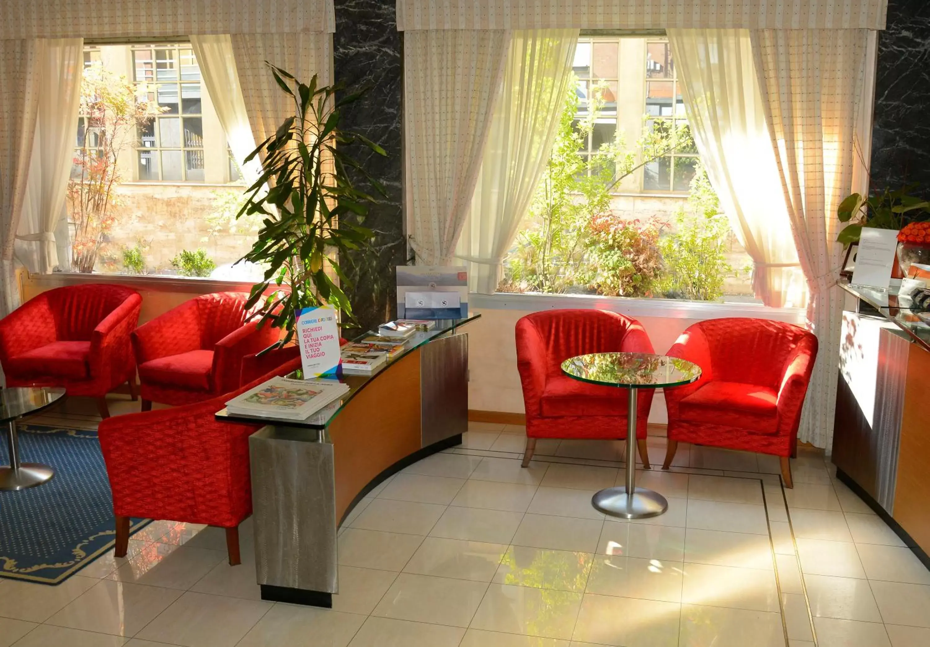 Lobby or reception, Seating Area in Hotel Giotto