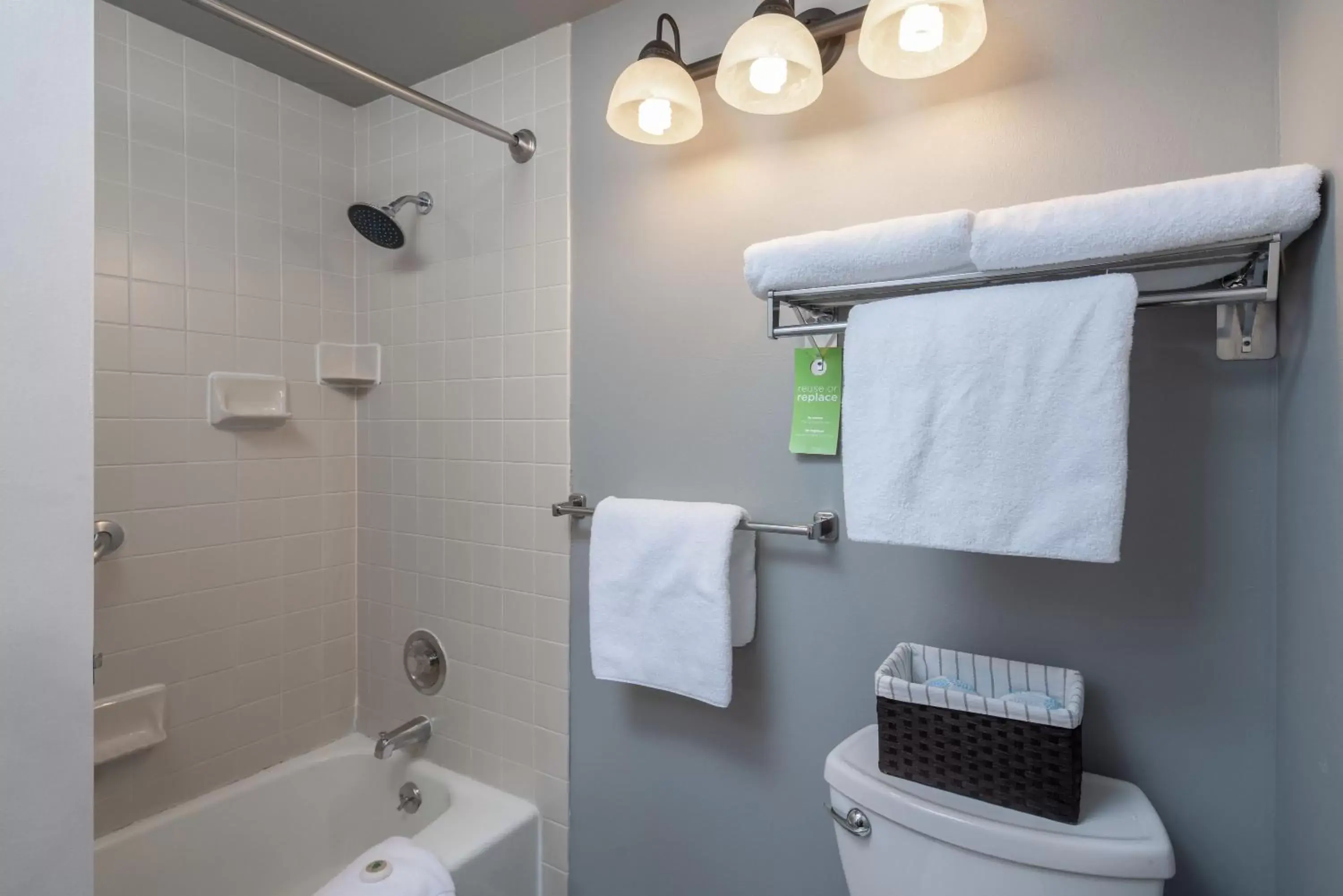 Bathroom in Tamarack Lodge