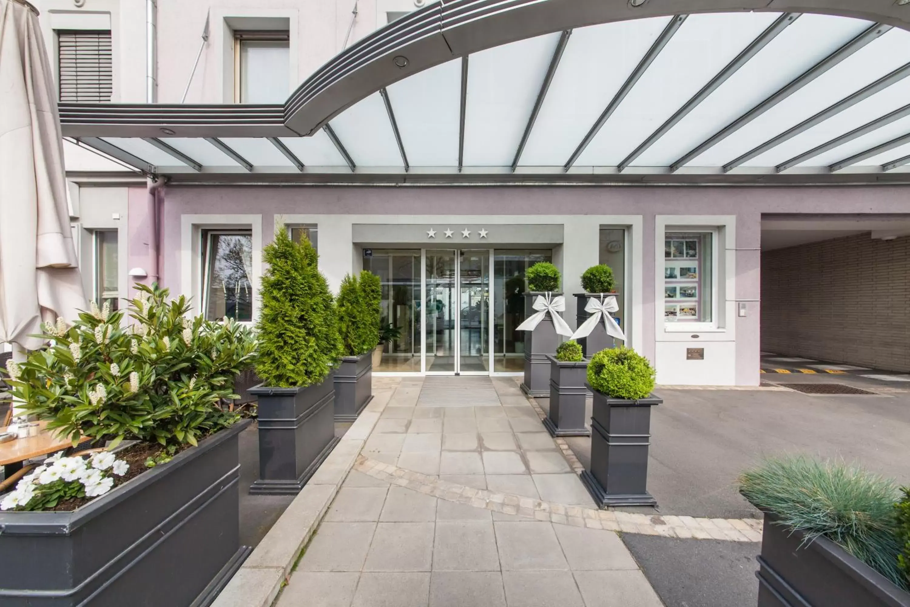 Facade/entrance in Novum Hotel Post Aschaffenburg