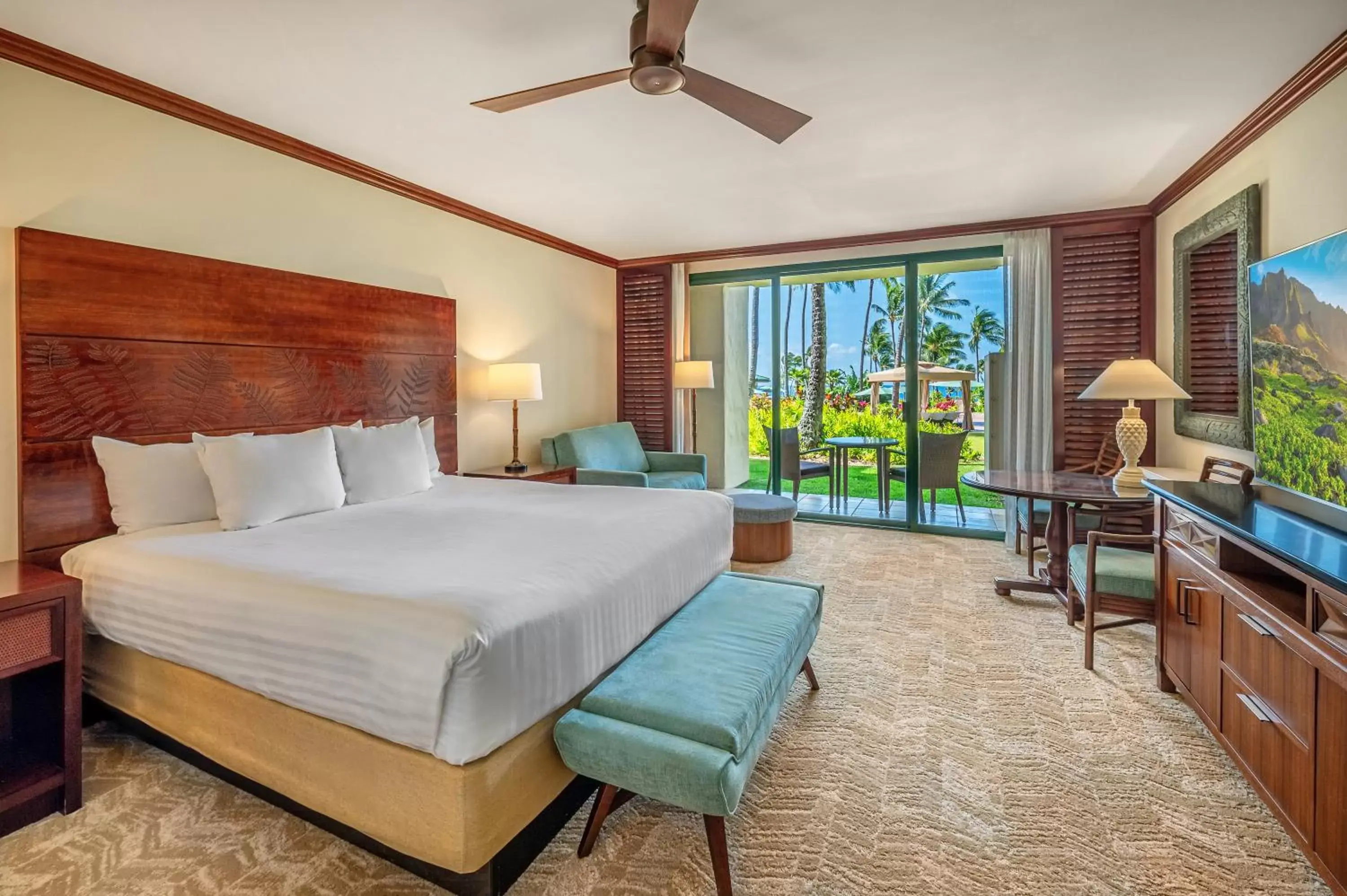 Bedroom in Grand Hyatt Kauai Resort & Spa