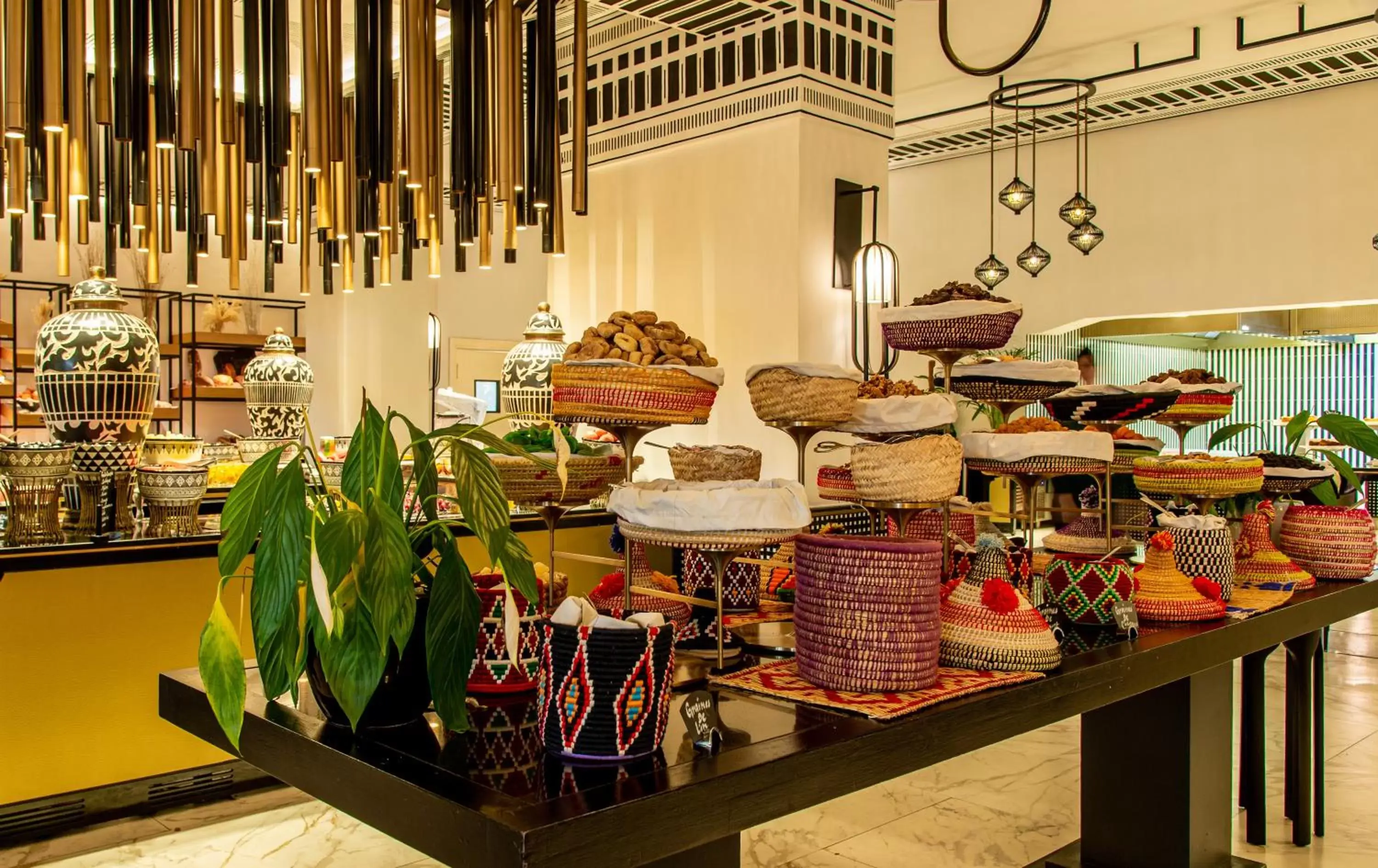 Food and drinks in Sofitel Marrakech Lounge and Spa