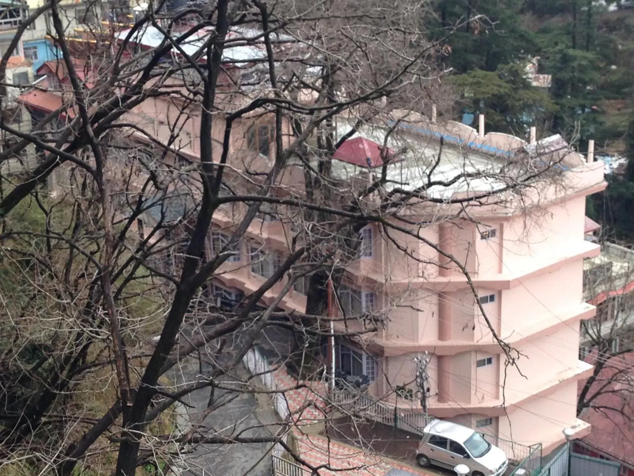 Facade/entrance in Hotel Silverine Facade/entrance in Hotel Silverine