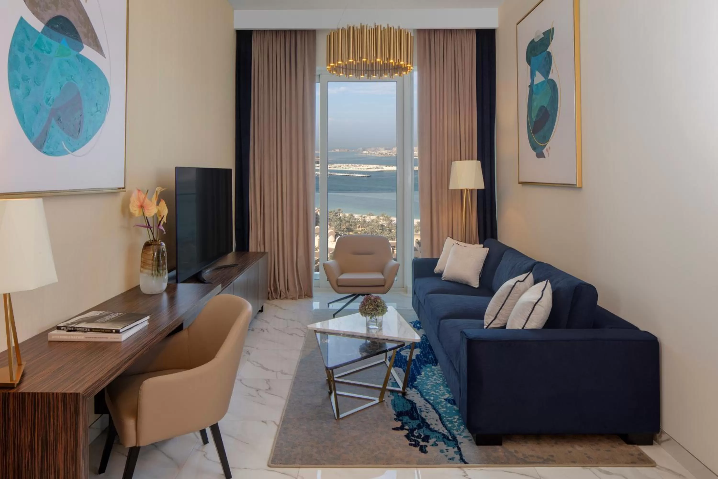 Living room in Avani Plus Palm View Dubai Hotel & Suites