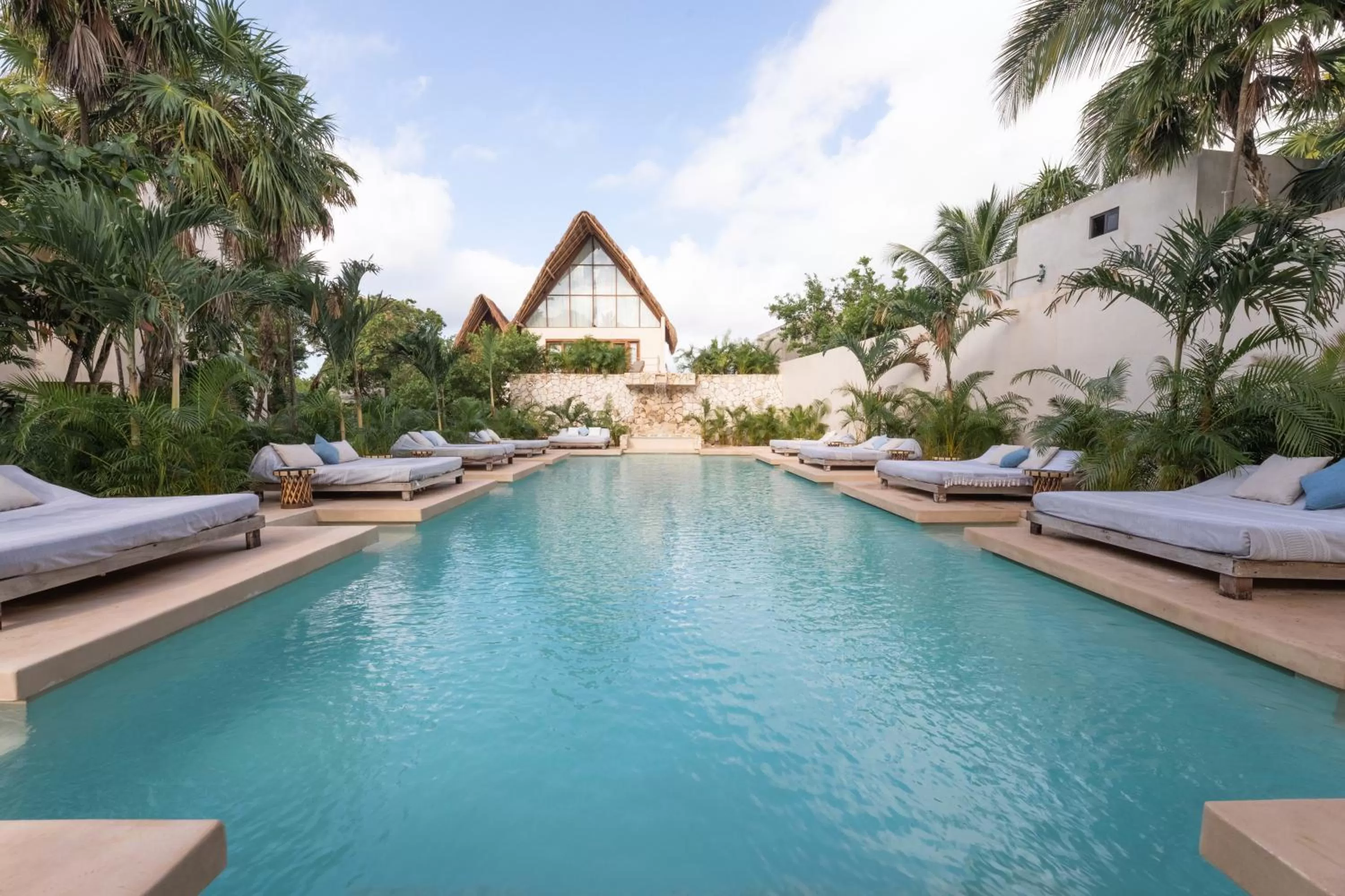 Pool view in La Valise Tulum, Member of Small Luxury Hotels