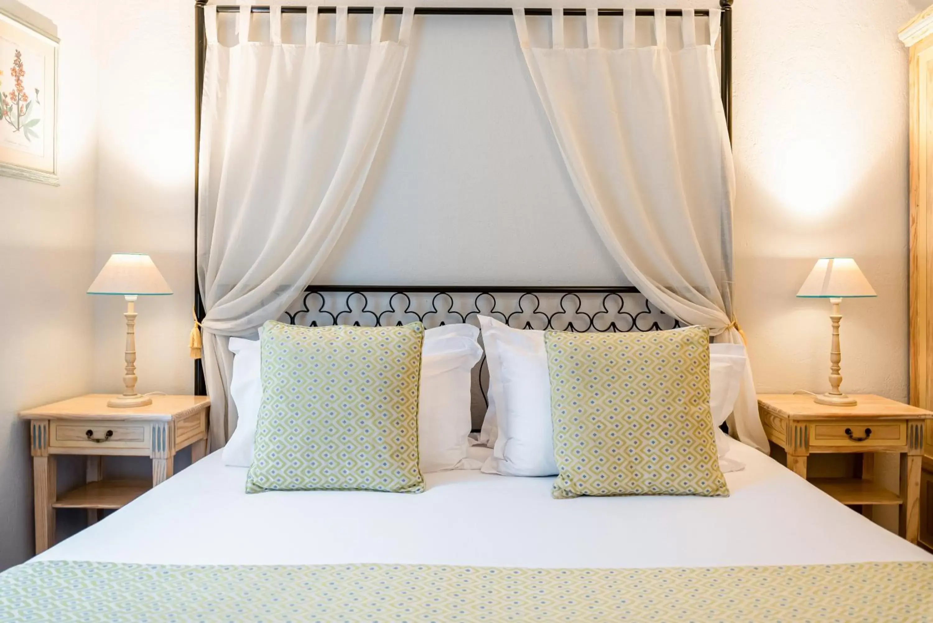 Bed in Villa Alessandra