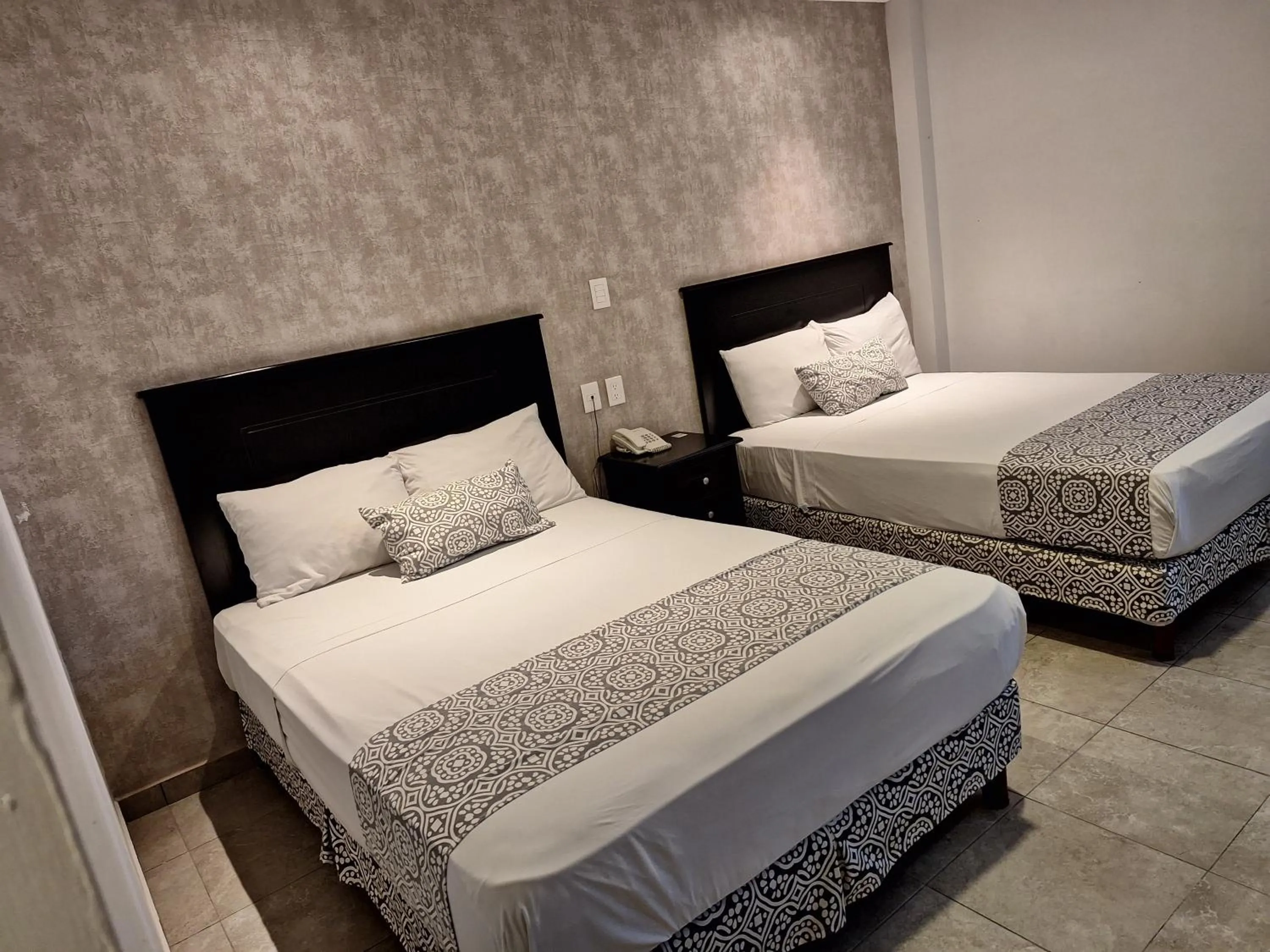 Bed in Hotel Costa Verde