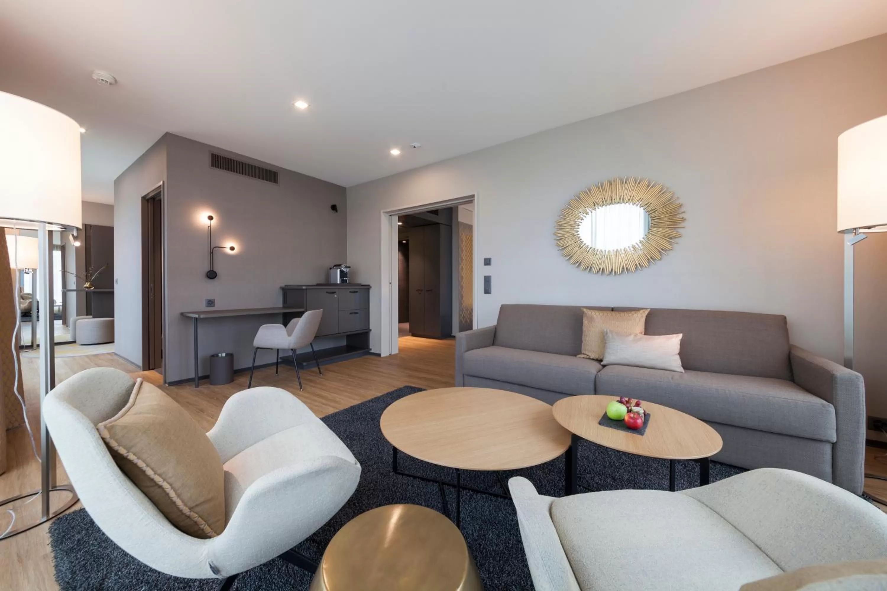 Living room in Radisson Blu Hotel, Lucerne