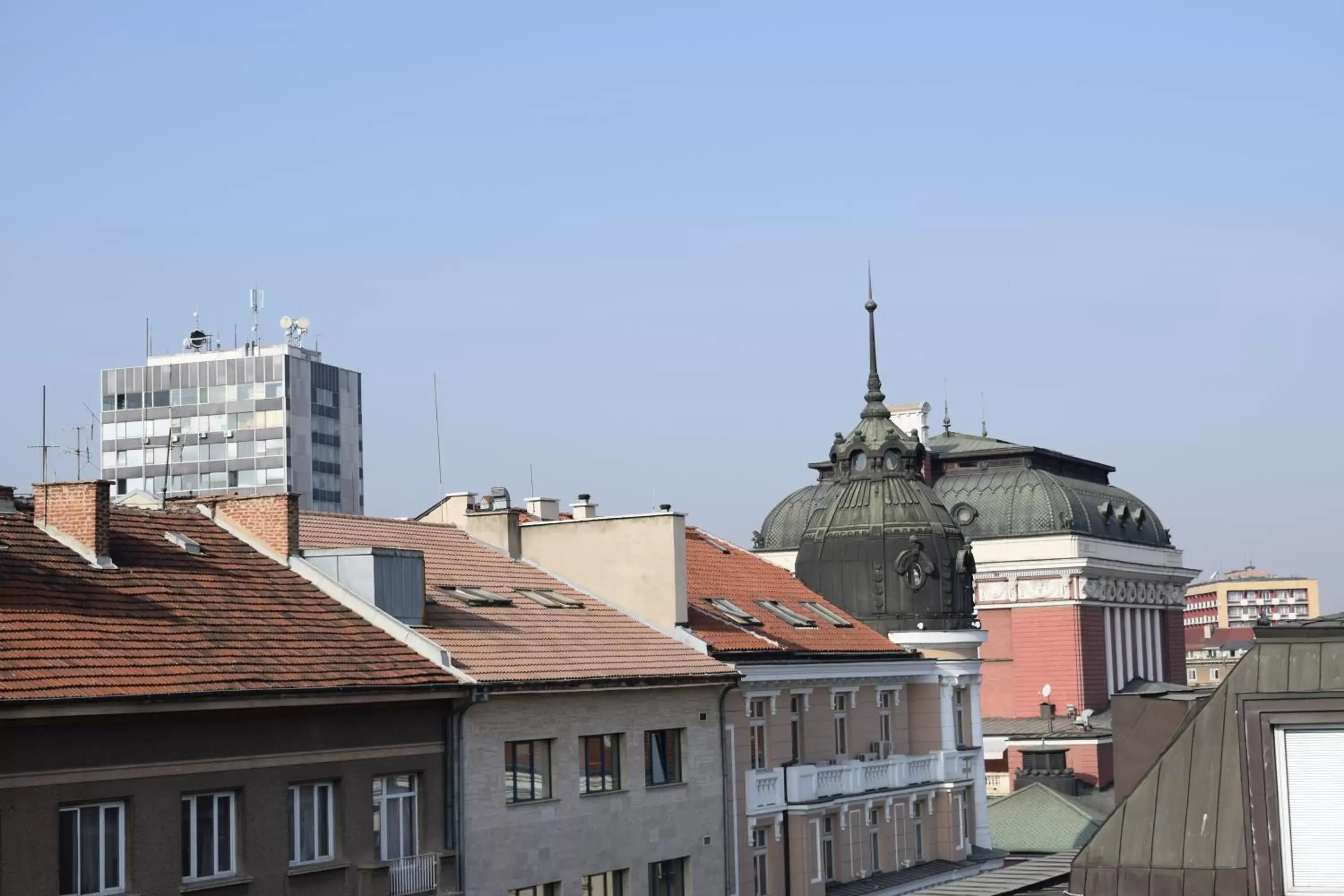 City view in Slavyanska Beseda Hotel