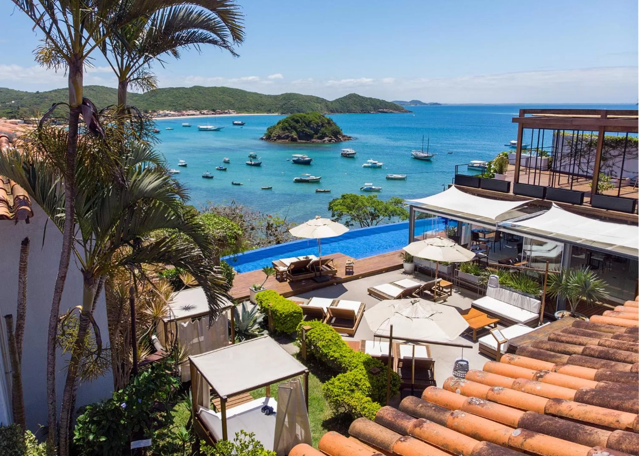 Pool view in Abracadabra Boutique Hotel