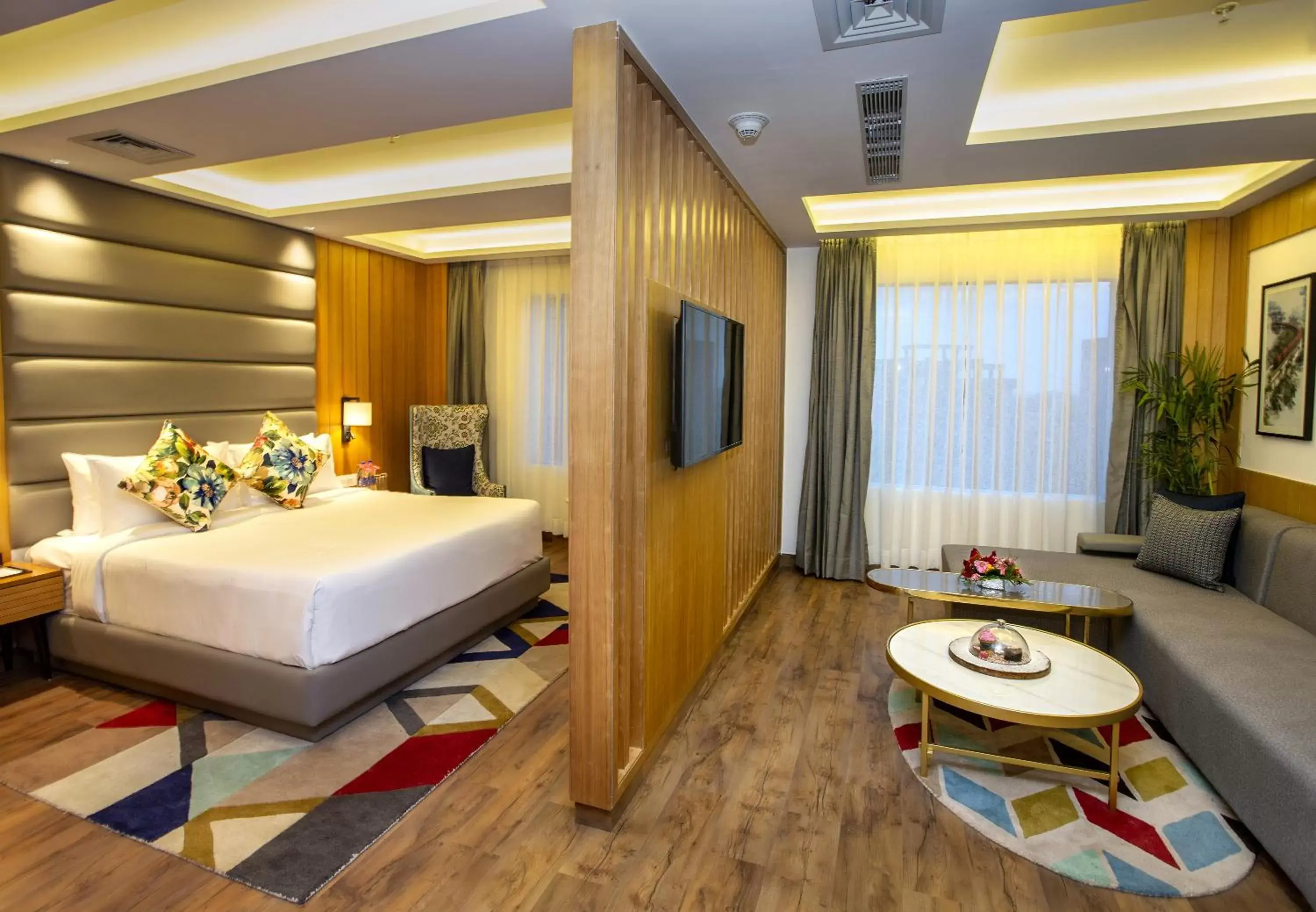 Bedroom in Ramada by Wyndham Katra Station Road