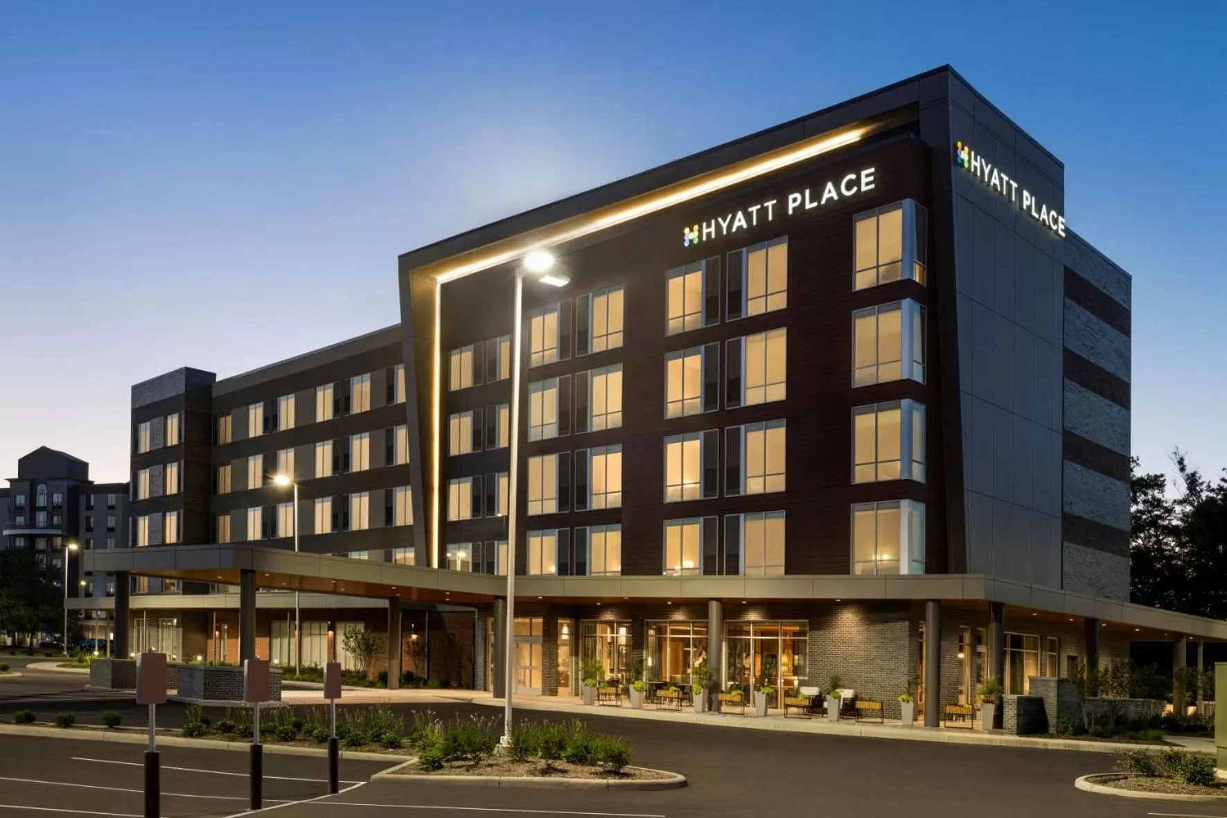 Property building in Hyatt Place Columbus Polaris