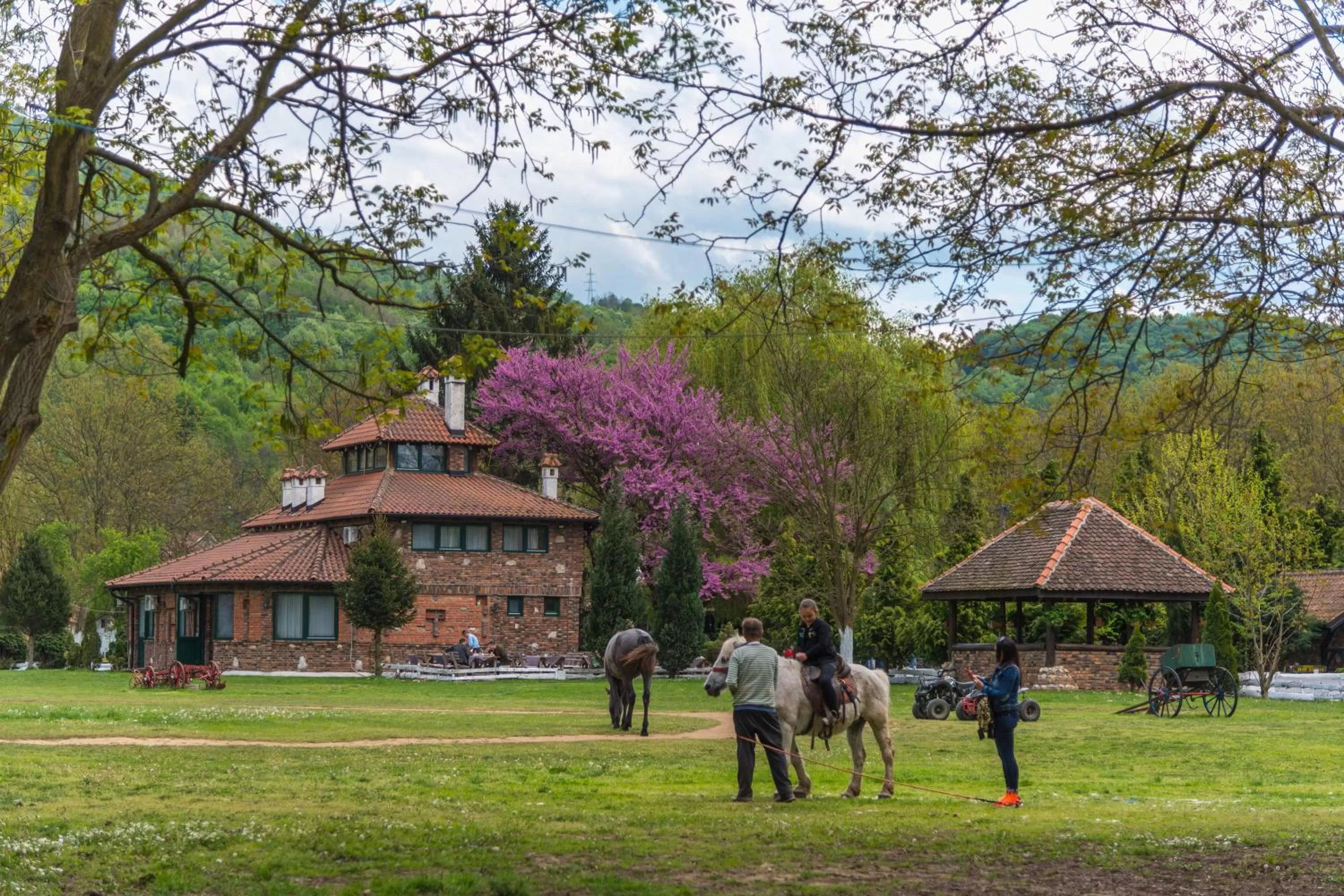 Property building in B&B Etno Village Sunčana Reka