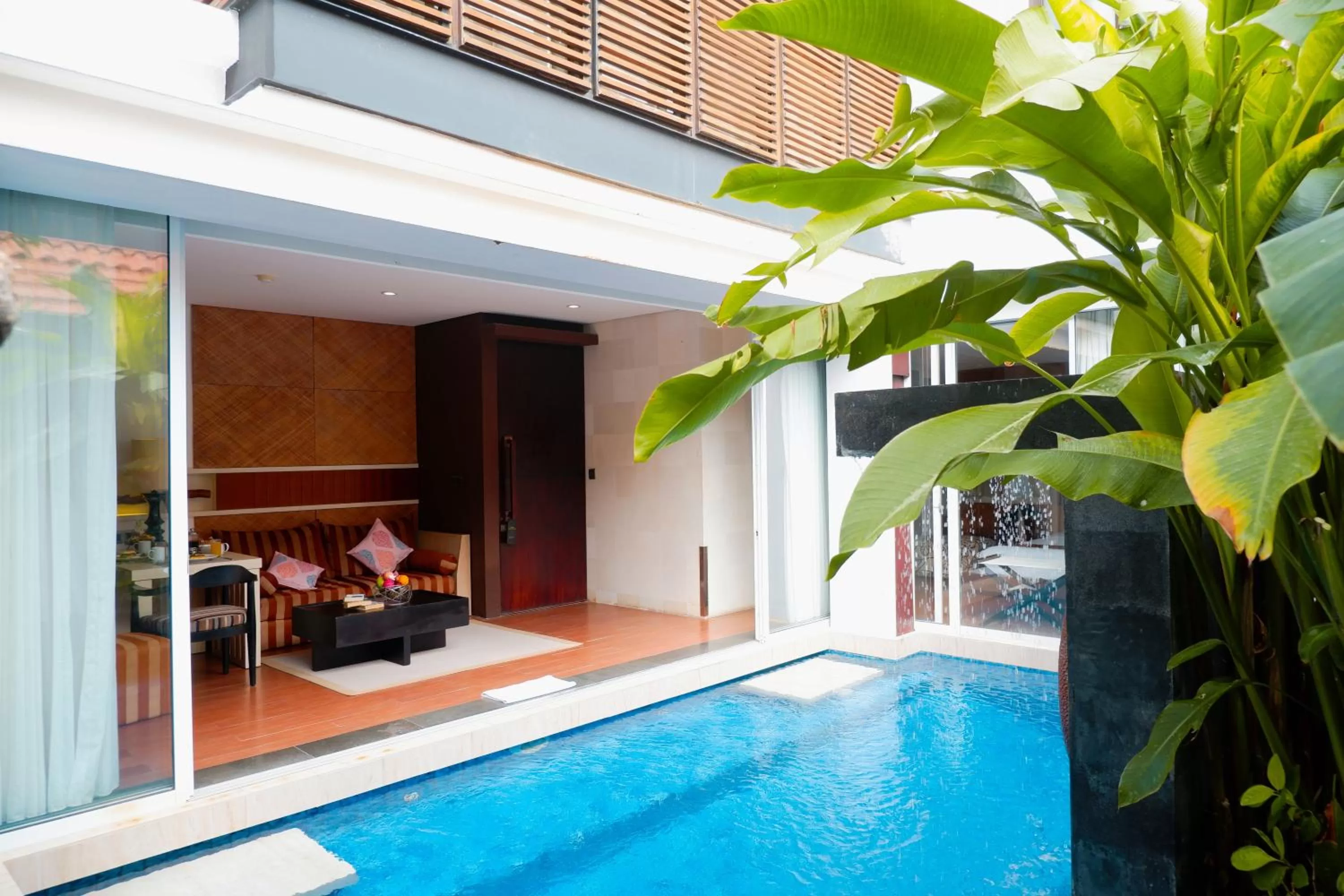 Pool view in Puri Hiromi Boutique Residence