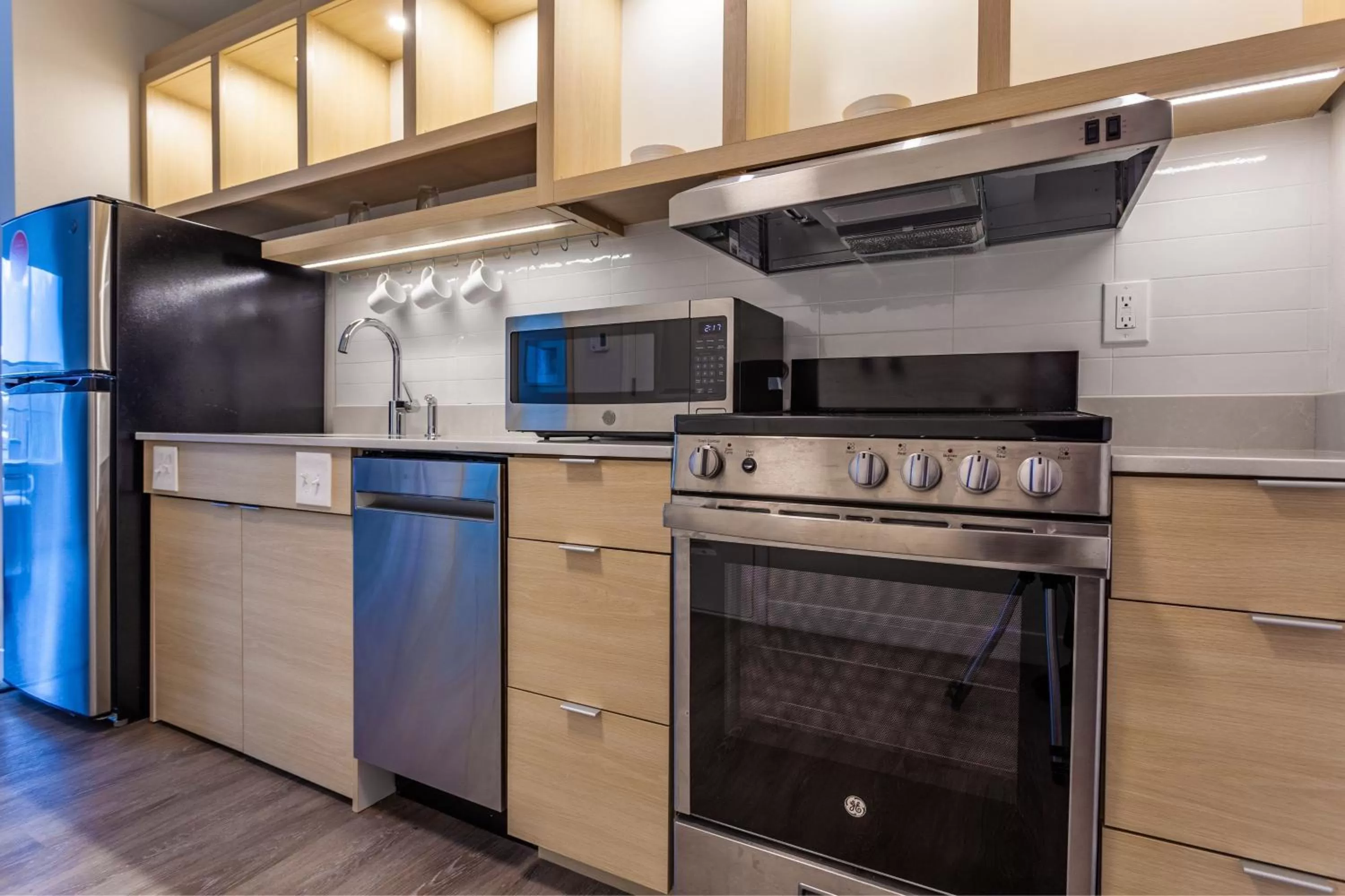 Kitchen or kitchenette in TownePlace Suites by Marriott Raleigh - University Area