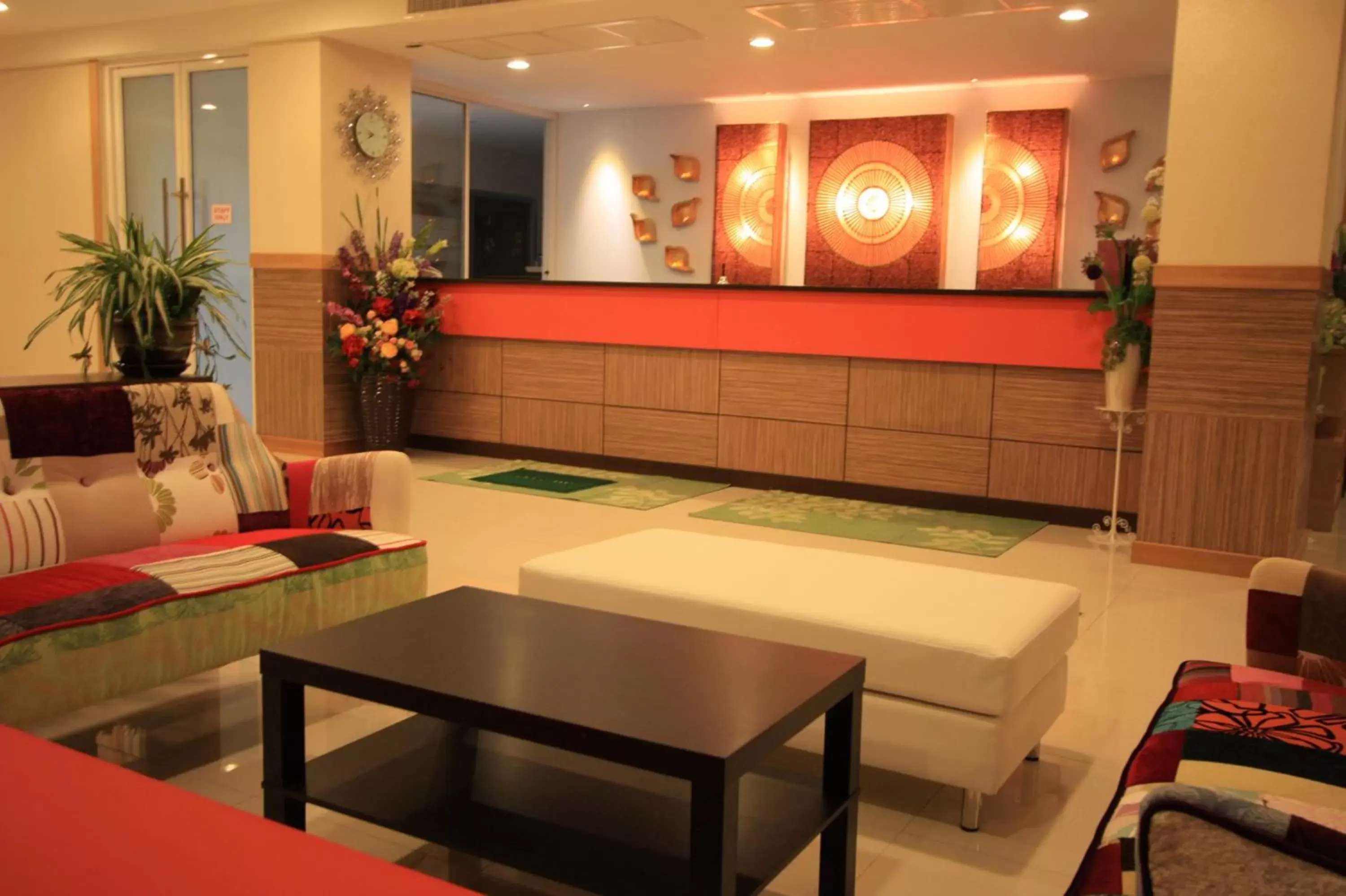 Lobby or reception, Lobby/Reception in Prom Ratchada Hotel - SHA Plus