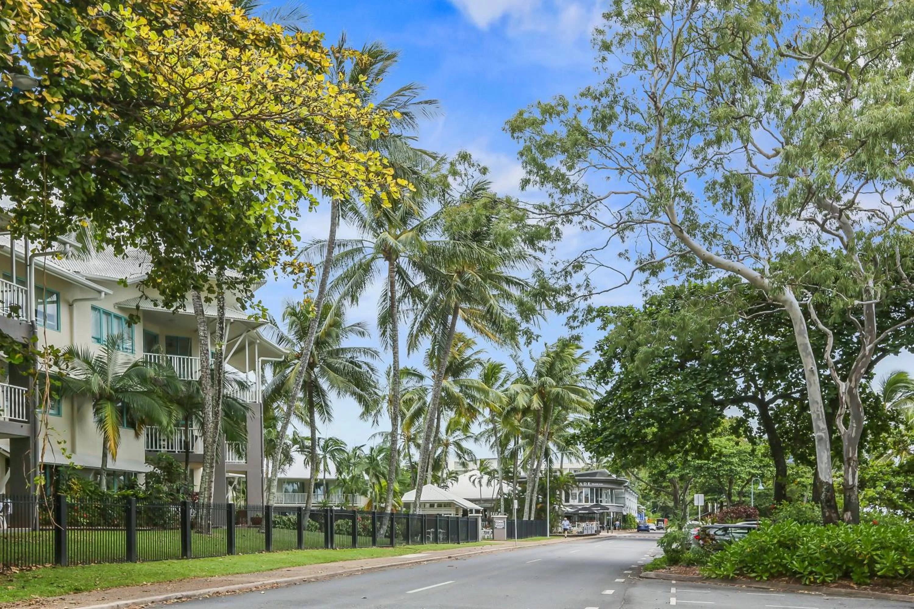 Street view in Sea Point on Trinity Beach