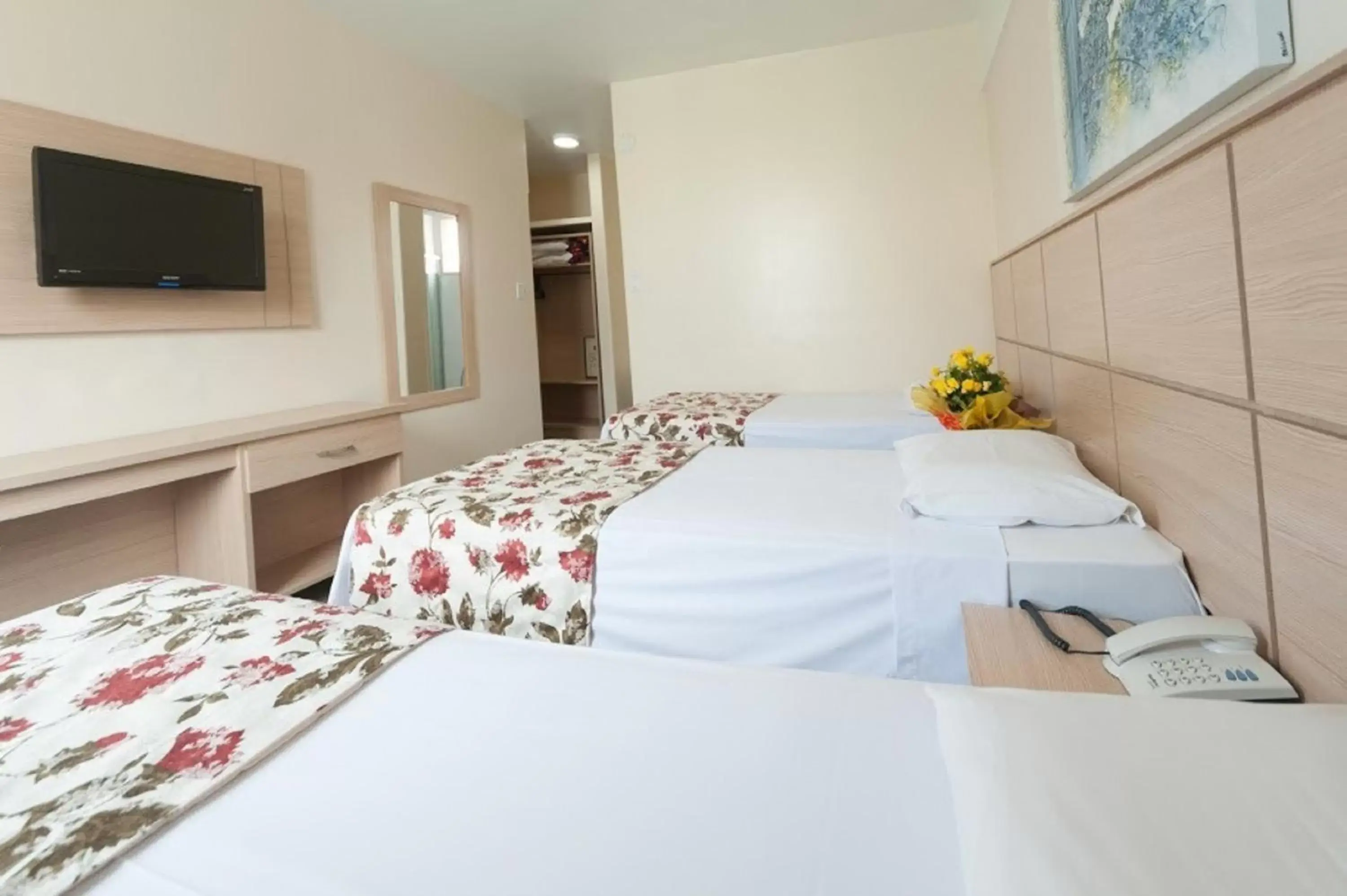 Bed in Hotel Dan Inn Express Salvador By Nacional Inn Bed in Hotel Dan Inn Express Salvador By Nacional Inn