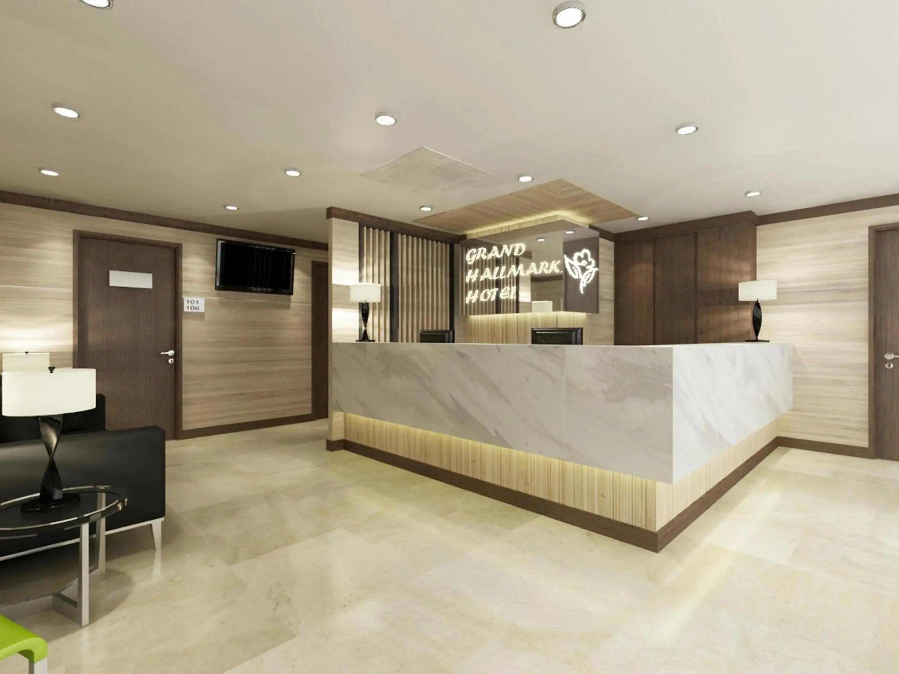 Lobby or reception in Grand Hallmark Hotel - Johor Bahru Lobby or reception in Grand Hallmark Hotel - Johor Bahru