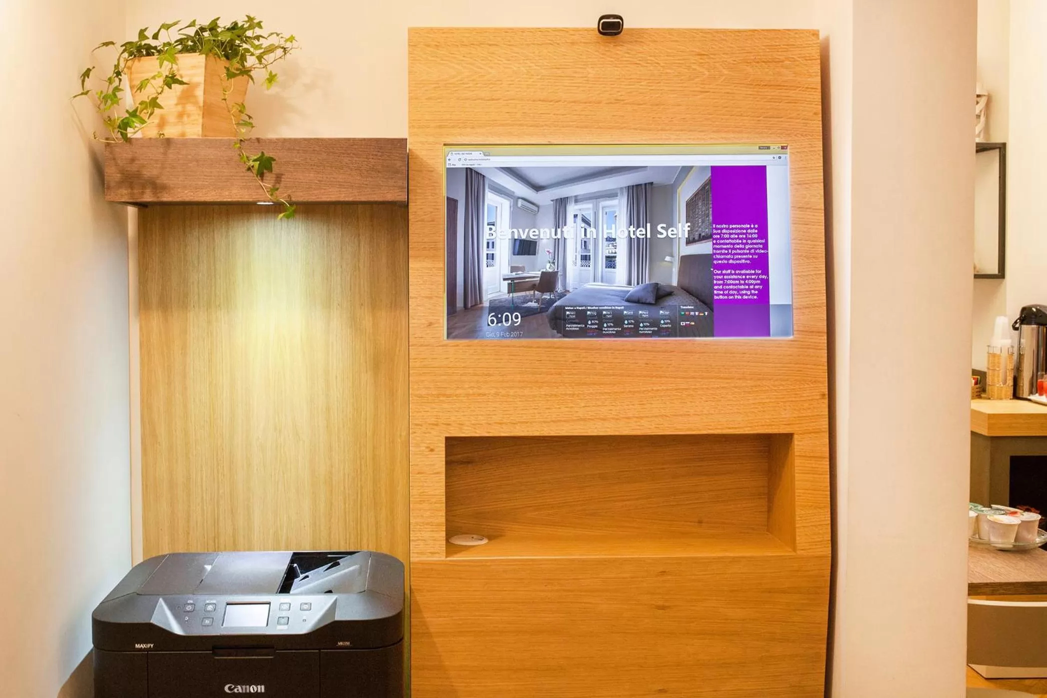 Lobby or reception in B&B Palazzo Depretis