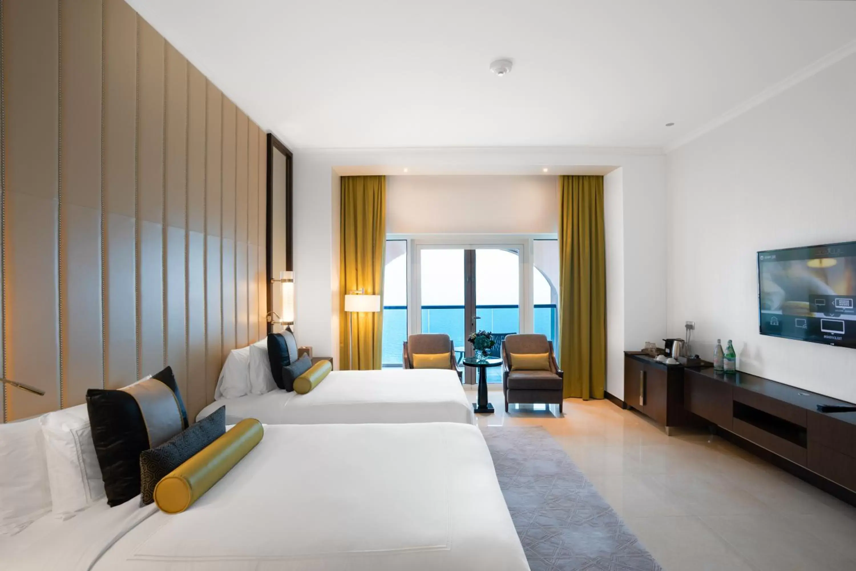 Bedroom in Rixos Marina Abu Dhabi